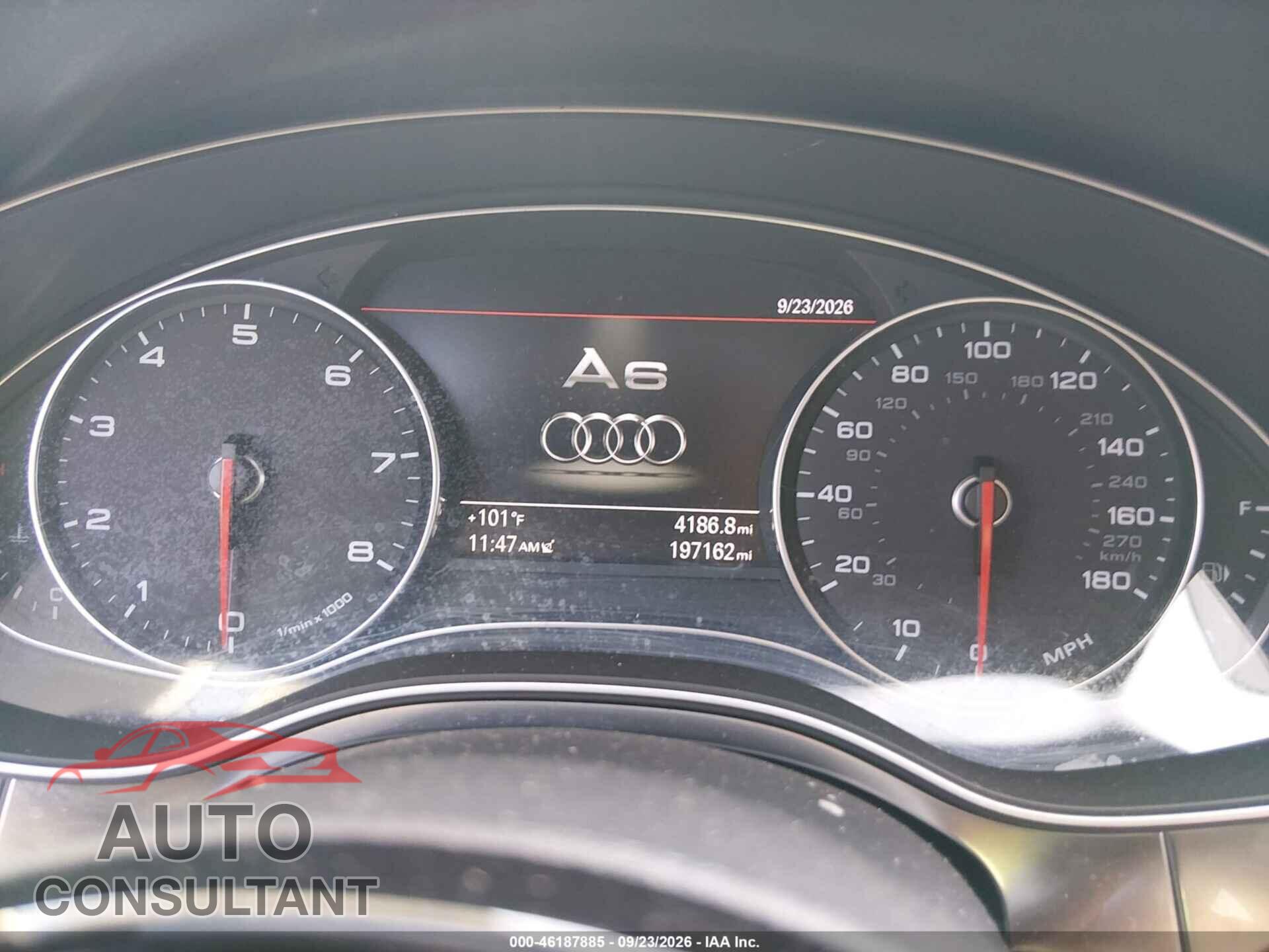 AUDI A6 2014 - WAUGFAFC4EN021154