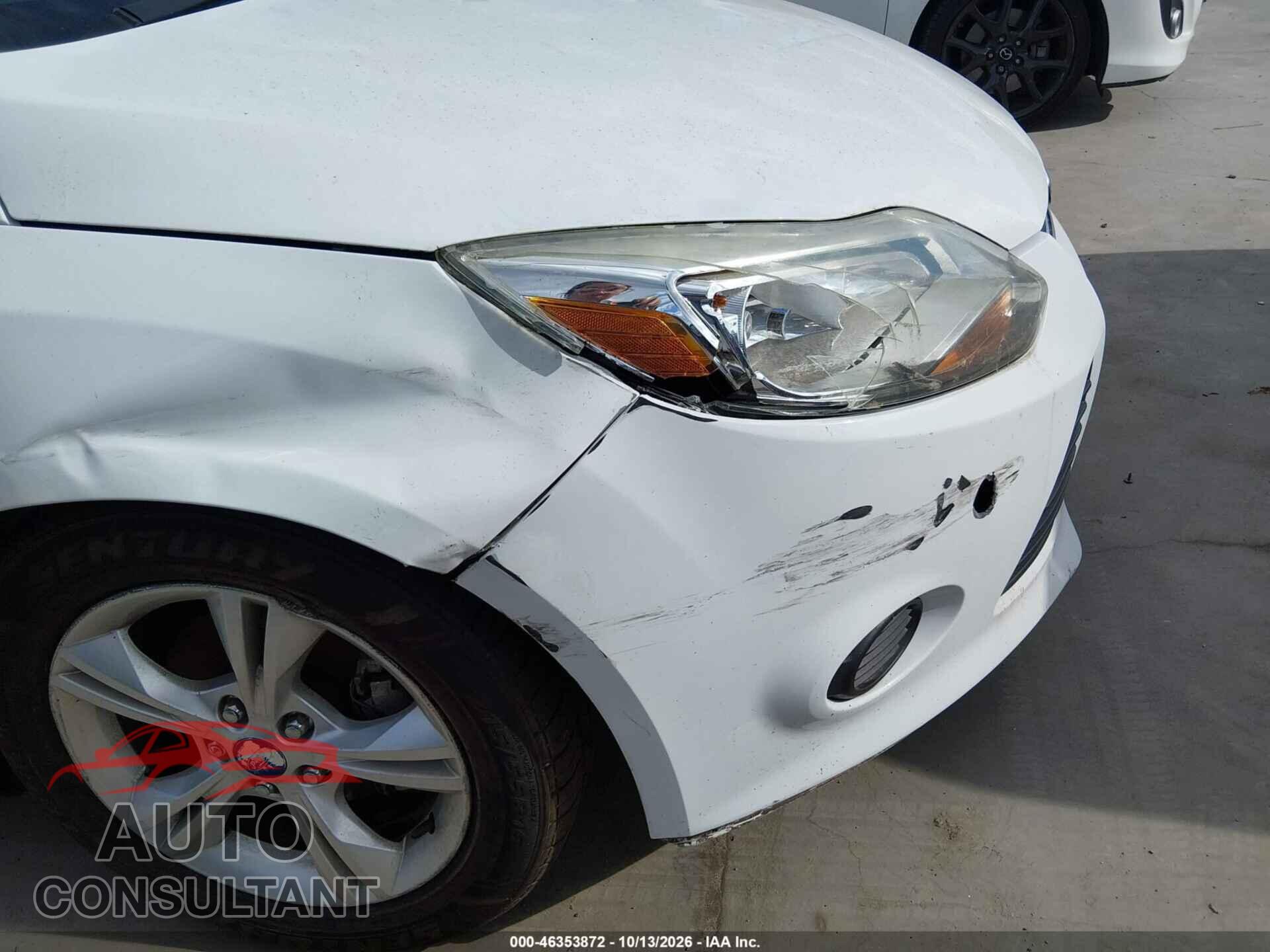 FORD FOCUS 2013 - 1FADP3F29DL106934