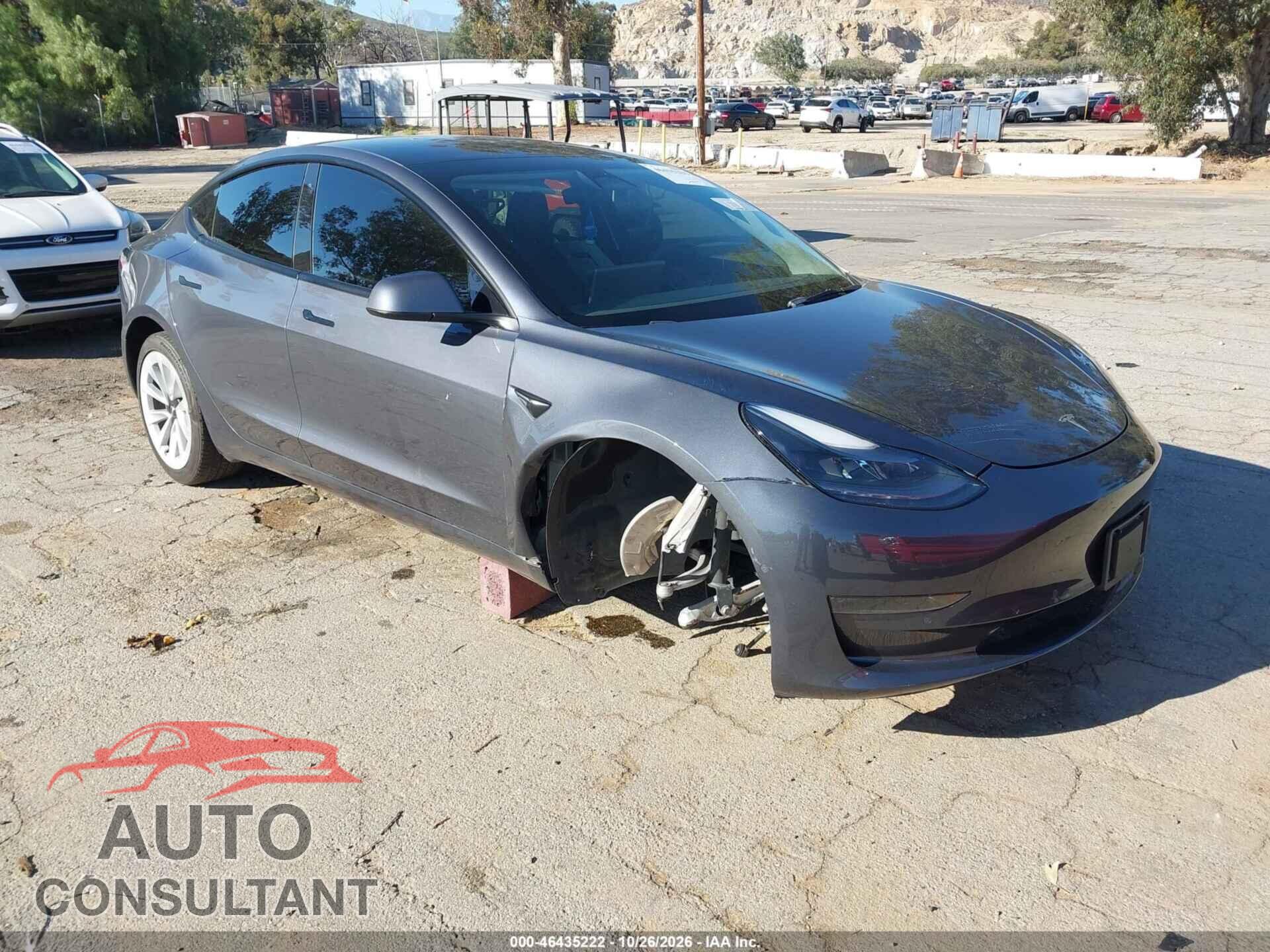 TESLA MODEL 3 2022 - 5YJ3E1EA3NF359020