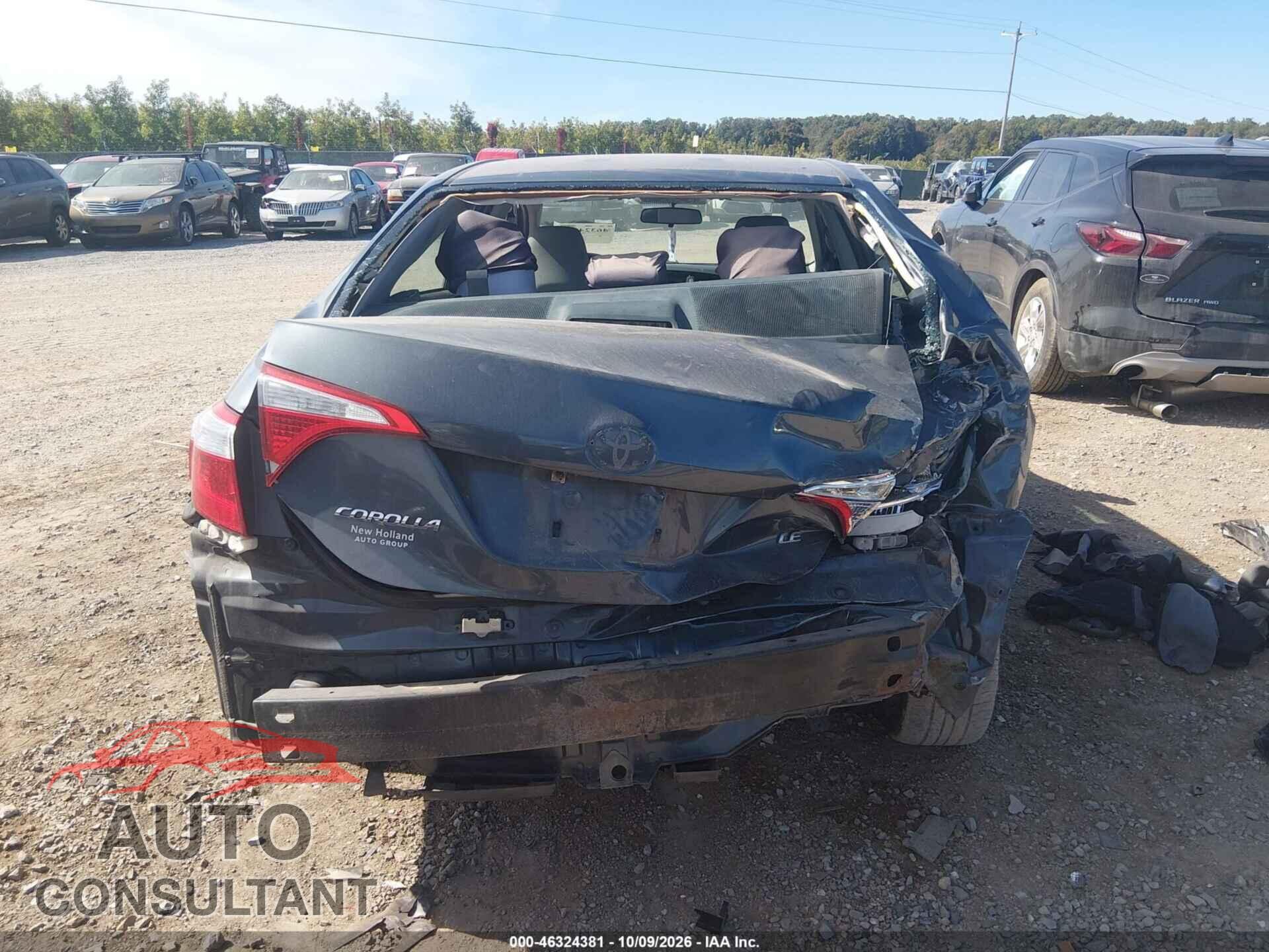TOYOTA COROLLA 2014 - 2T1BURHE6EC009445