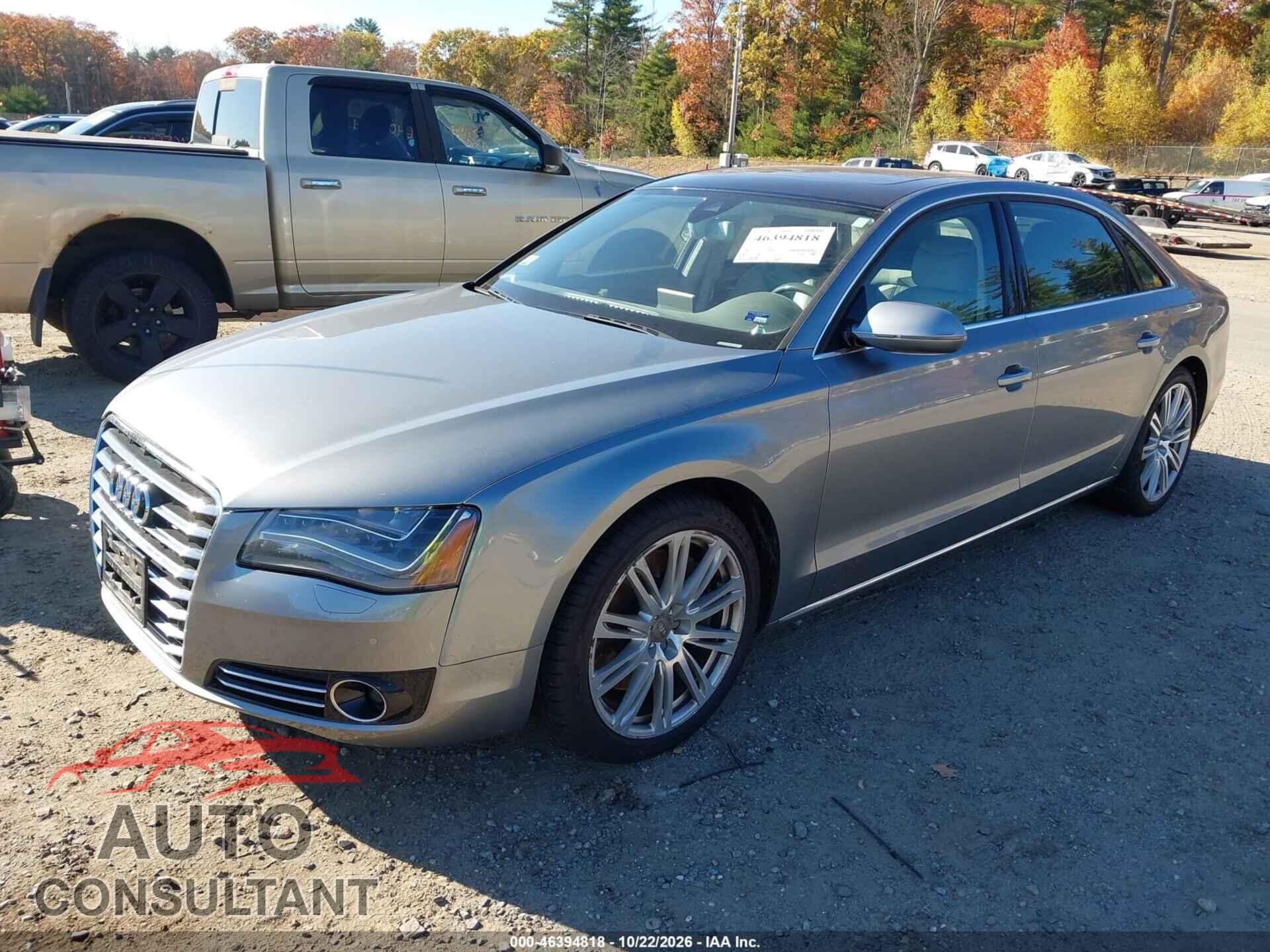 AUDI A8 L 2013 - WAUR2AFD9DN026975