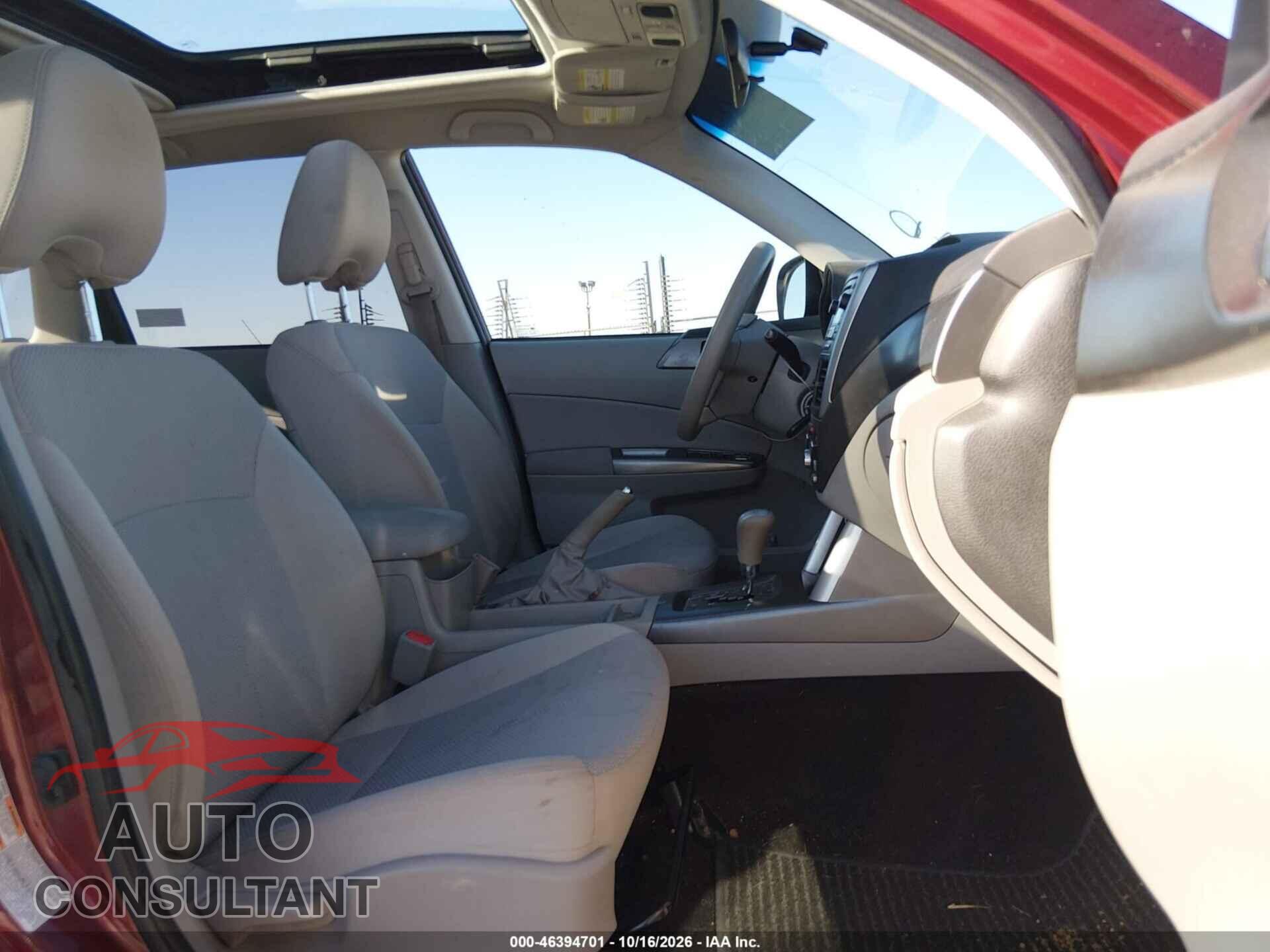 SUBARU FORESTER 2011 - JF2SHADC9BH747260