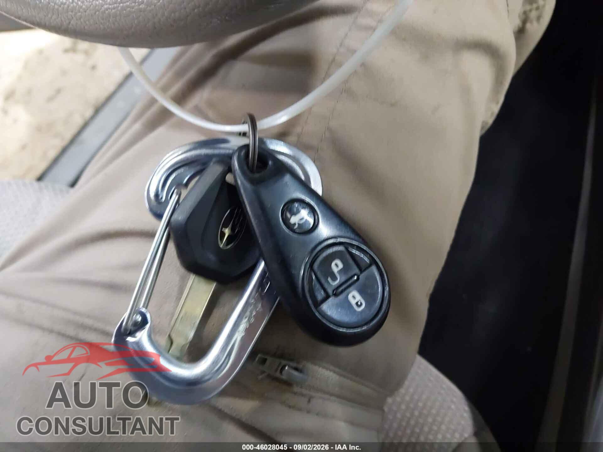 SUBARU FORESTER 2012 - JF2SHADC8CH414467