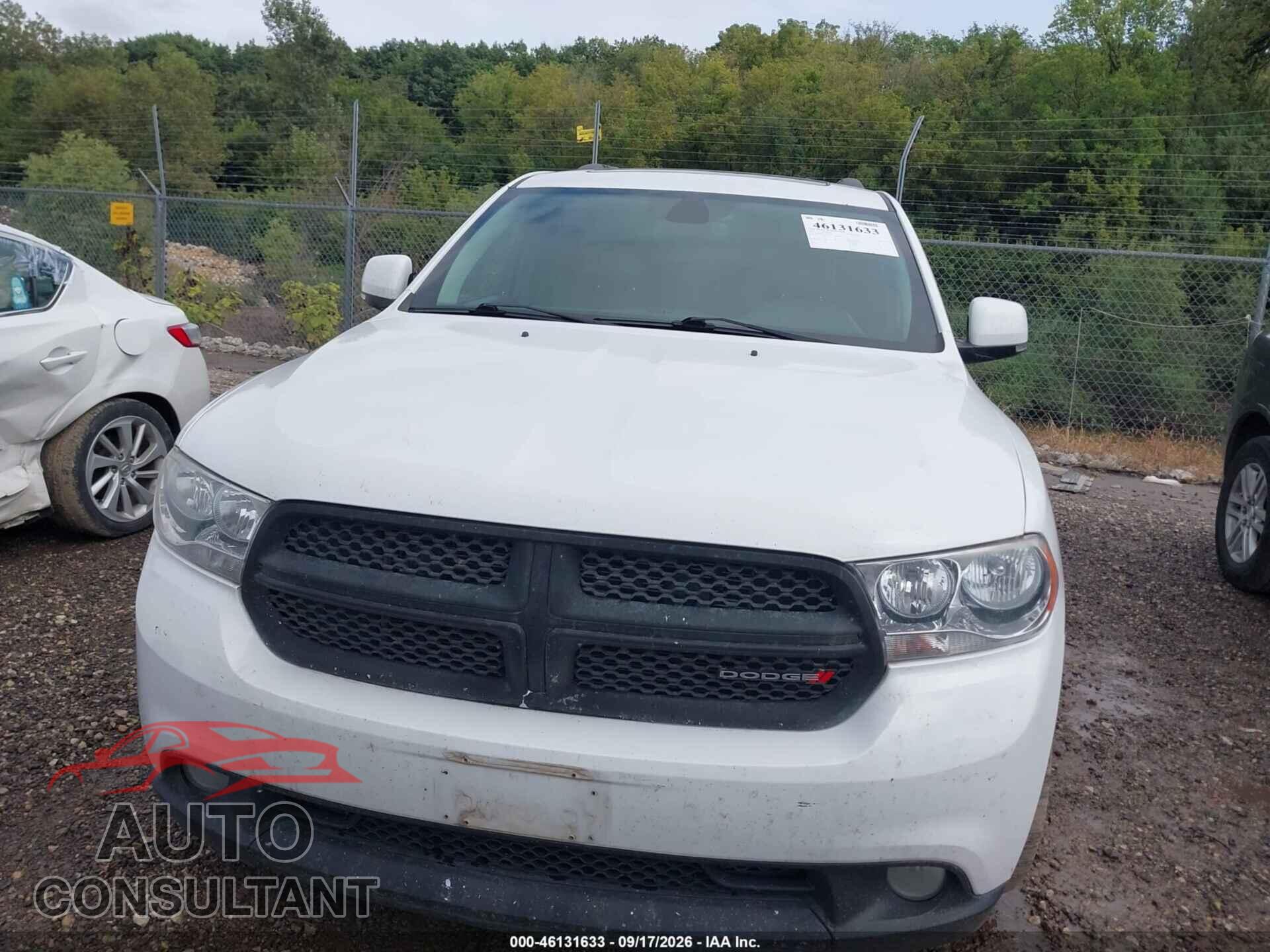 DODGE DURANGO 2013 - 1C4RDJDG0DC654302