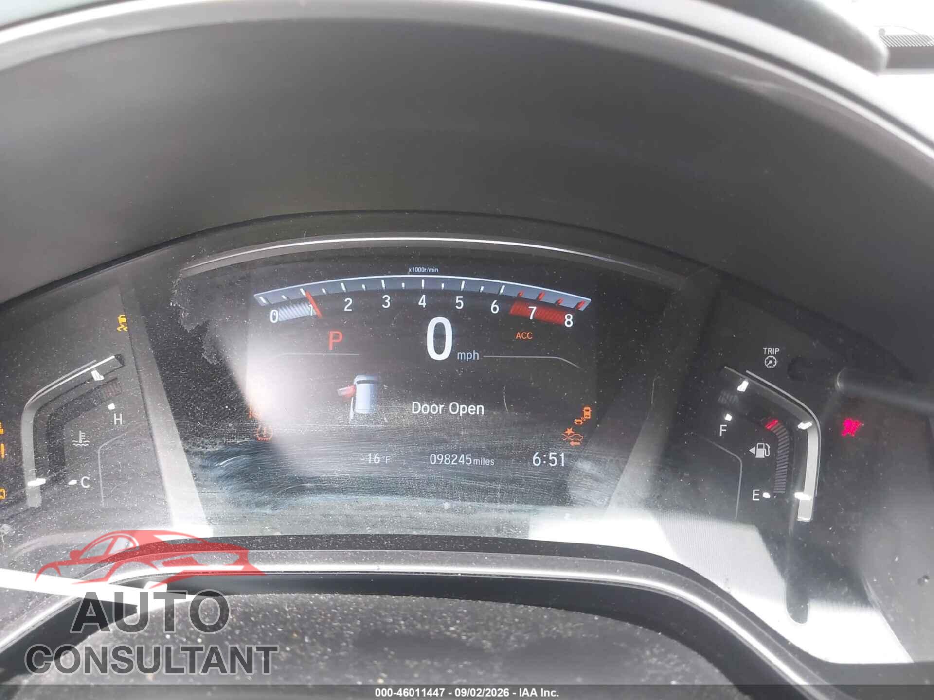 HONDA CR-V 2018 - 7FARW2H50JE057078