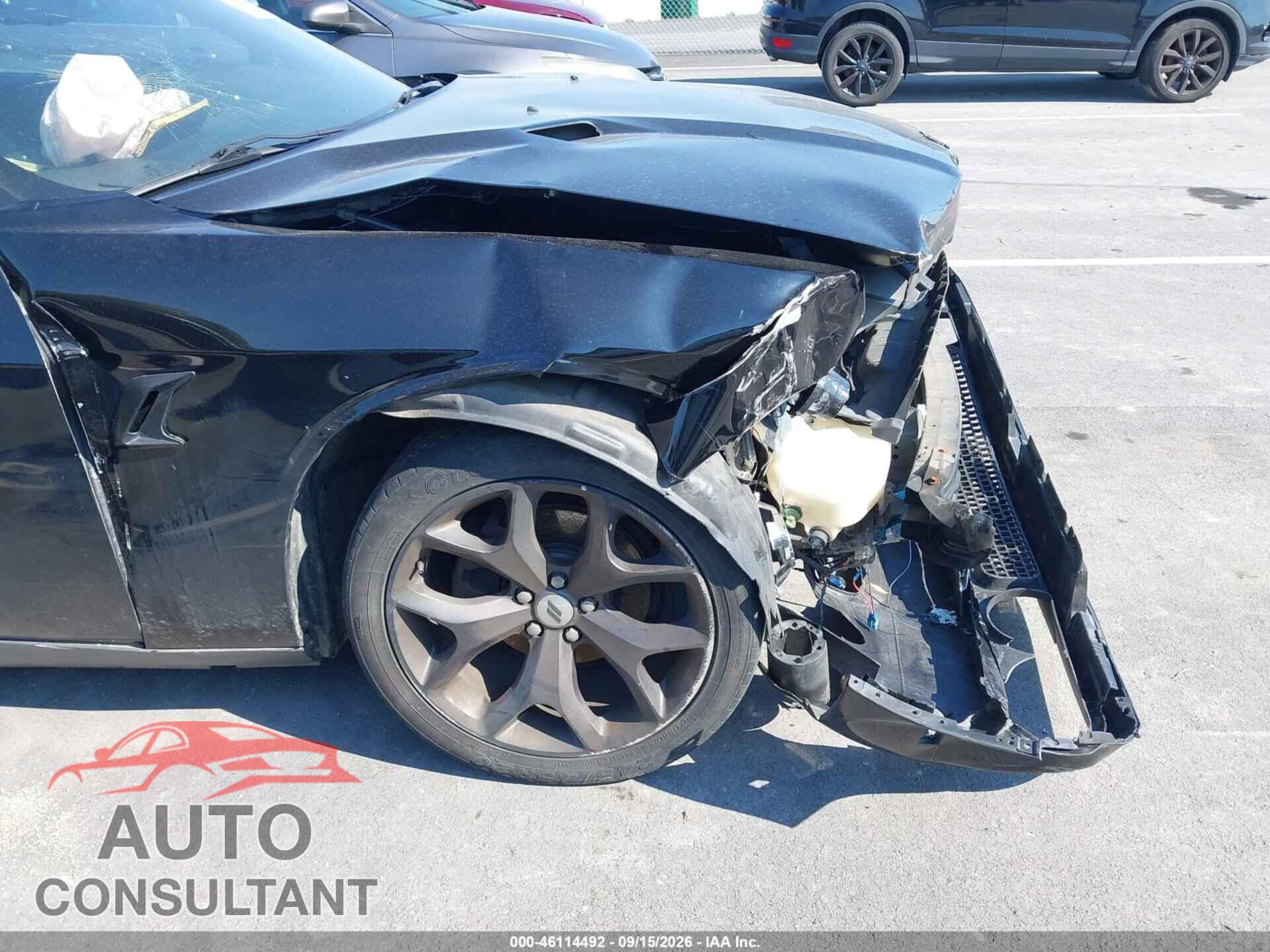 DODGE CHALLENGER 2012 - 2C3CDYAGXCH137477