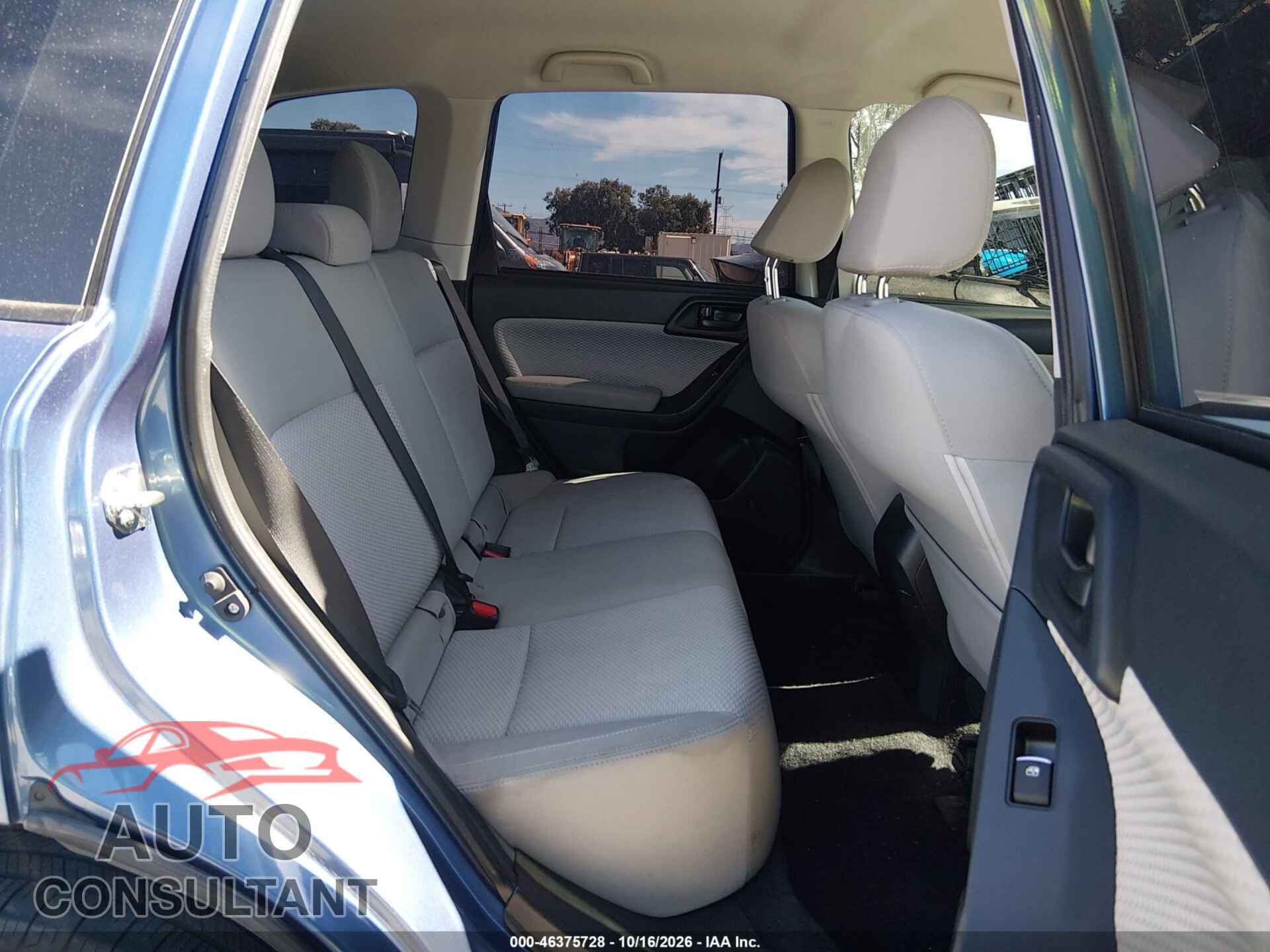 SUBARU FORESTER 2017 - JF2SJABC8HH466406