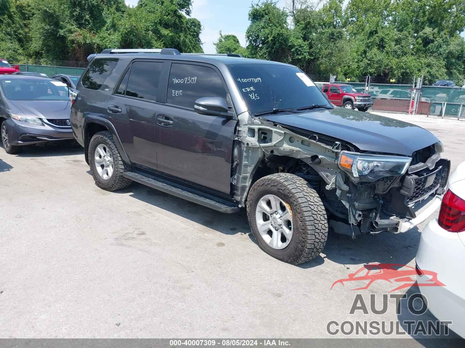 TOYOTA 4RUNNER 2020 - JTEBU5JR6L5768821