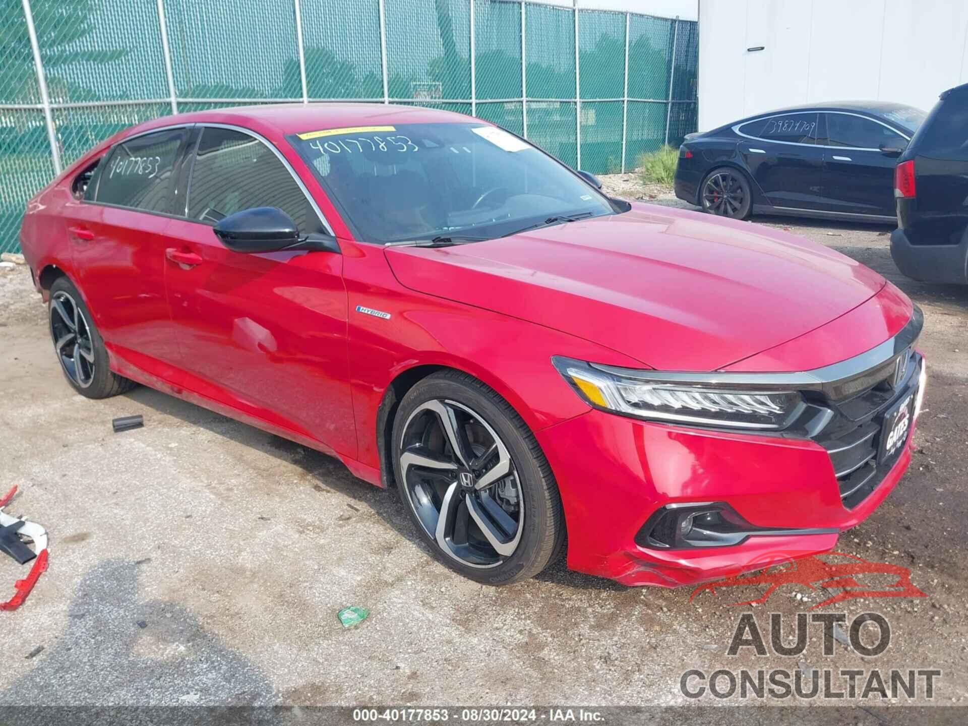 HONDA ACCORD 2022 - 1HGCV3F21NA022679