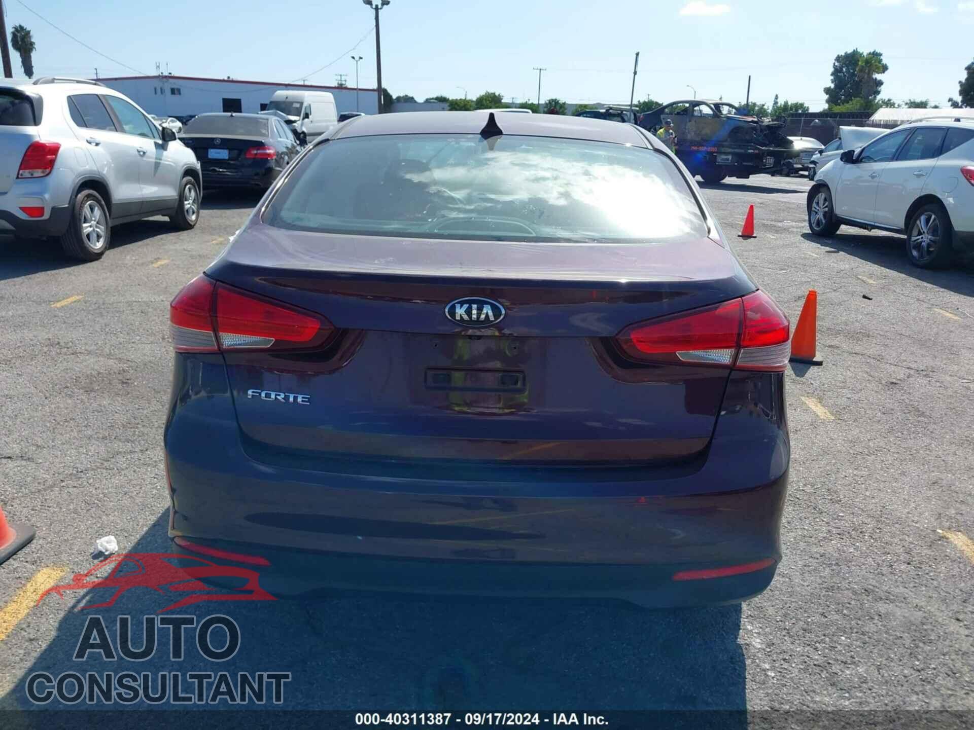 KIA FORTE 2017 - 3KPFL4A78HE007799