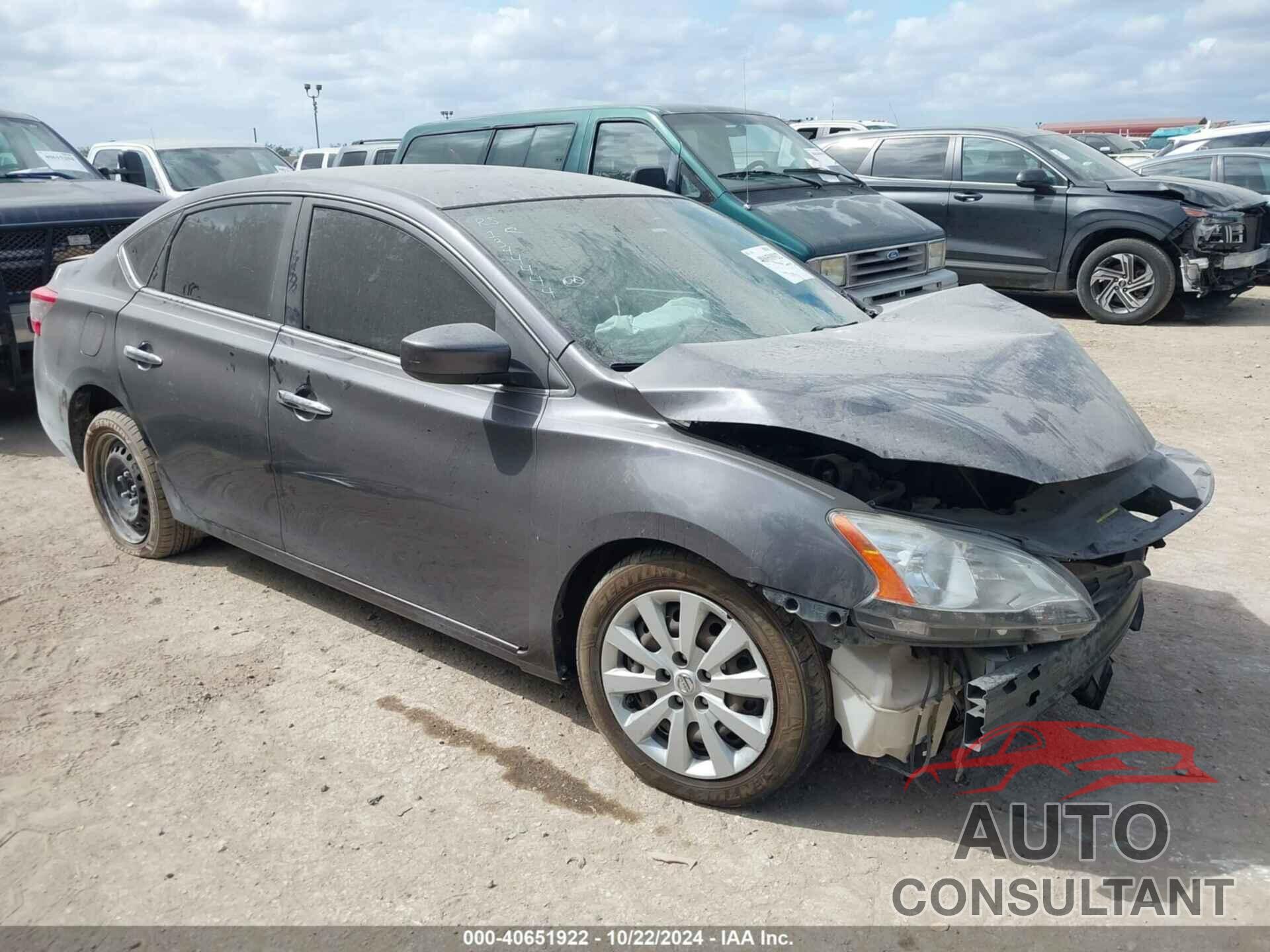 NISSAN SENTRA 2014 - 3N1AB7AP2EY226088