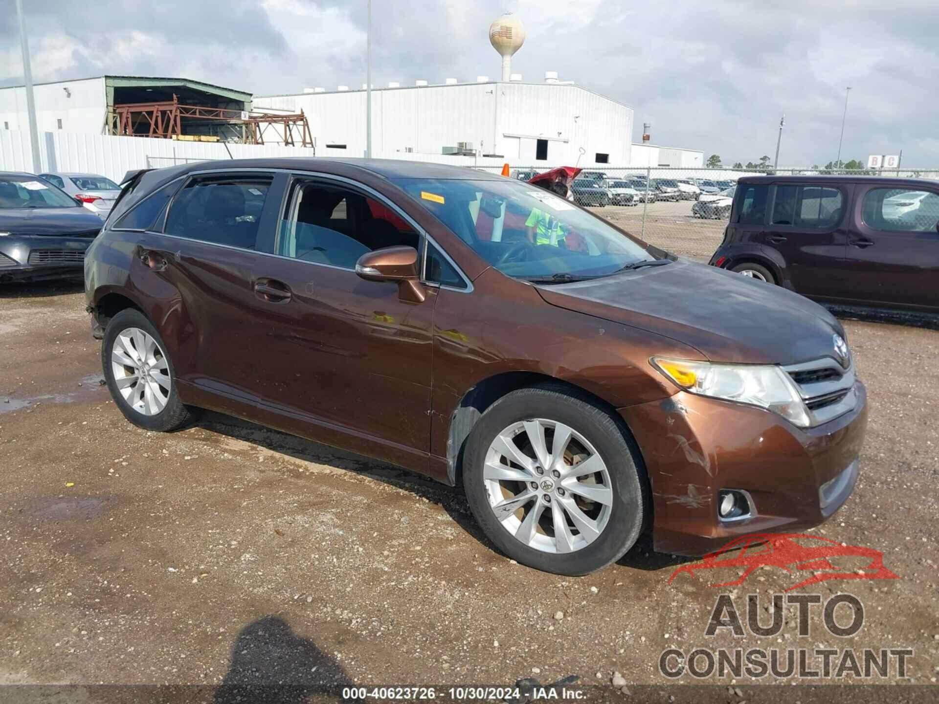 TOYOTA VENZA 2013 - 4T3ZA3BB6DU072780