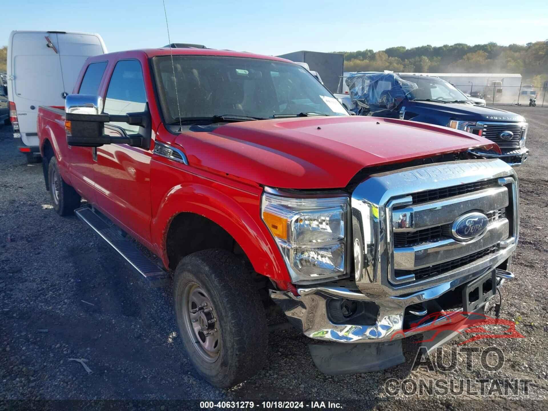 FORD F-250 2012 - 1FT7W2B68CEA54678