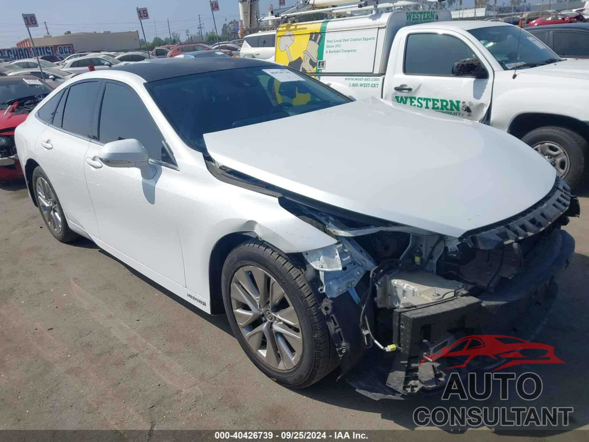 TOYOTA MIRAI 2022 - JTDAAAAA2NA006575