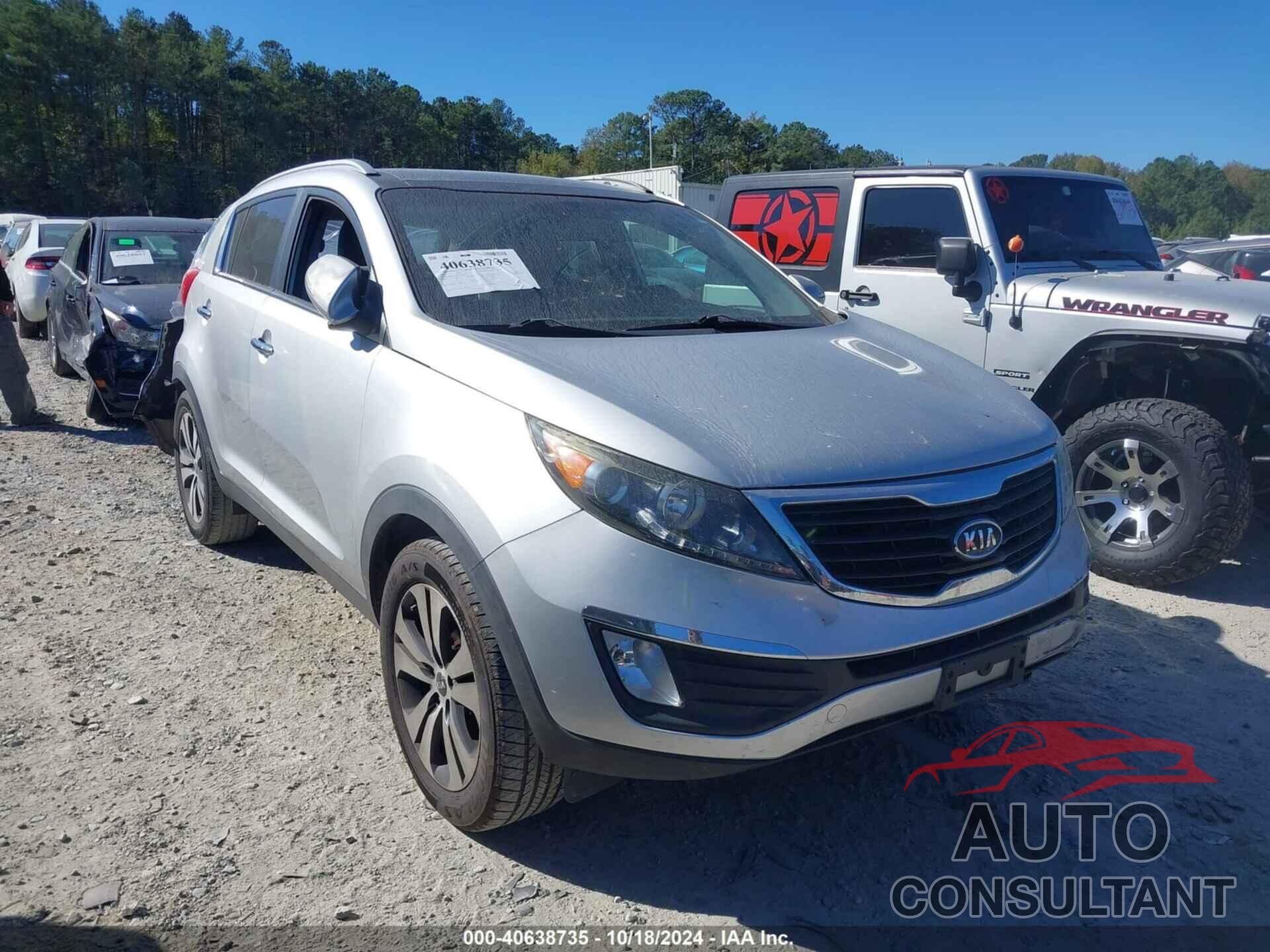 KIA SPORTAGE 2012 - KNDPC3A2XC7245679