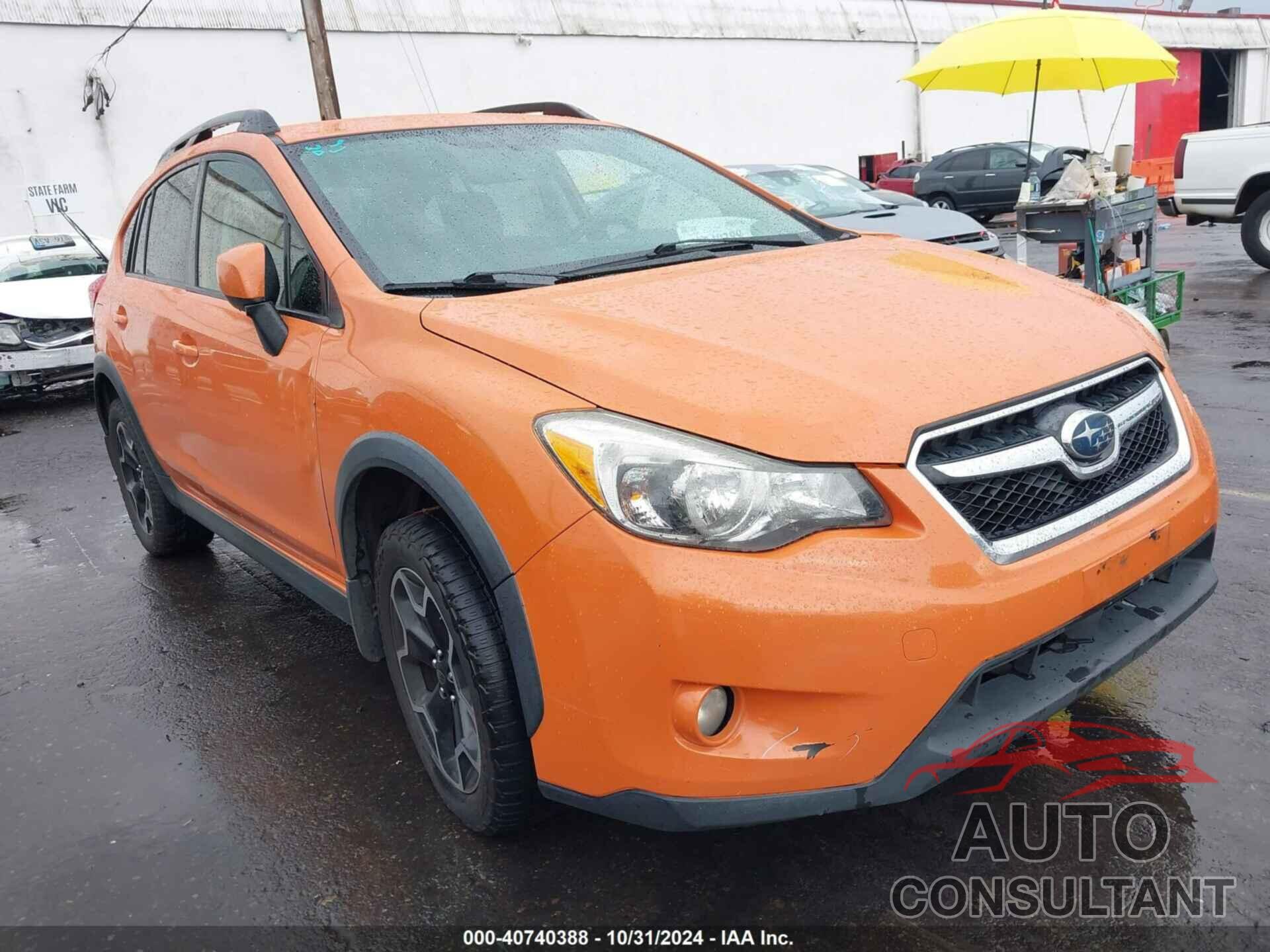 SUBARU XV CROSSTREK 2013 - JF2GPACC4DG843008