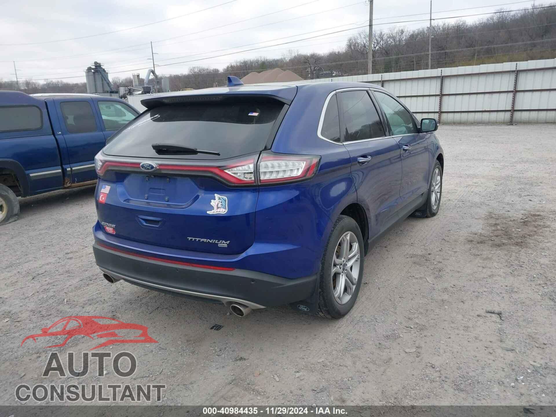 FORD EDGE 2015 - 2FMPK4K87FBB00862