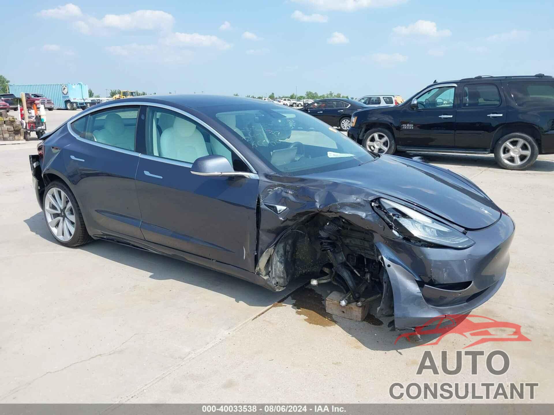 TESLA MODEL 3 2019 - 5YJ3E1EB8KF421693