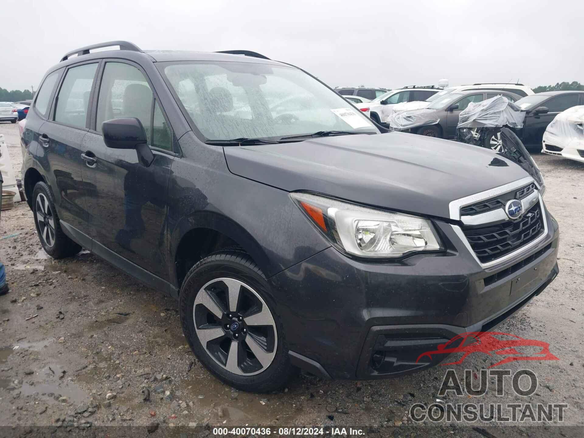 SUBARU FORESTER 2018 - JF2SJABC7JH416862