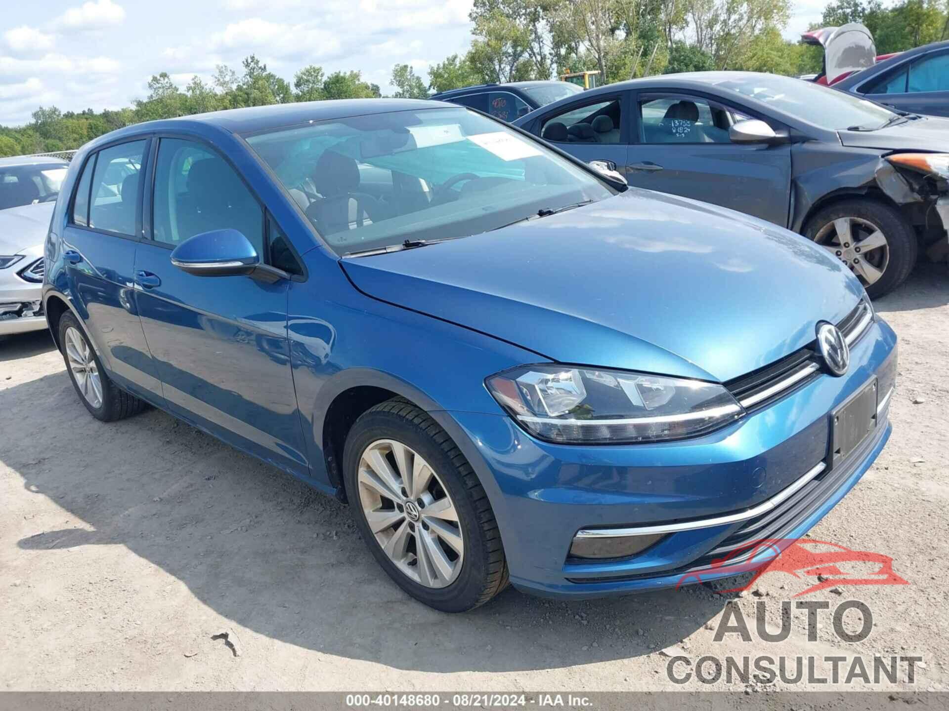 VOLKSWAGEN GOLF 2018 - 3VWG17AU9JM284455