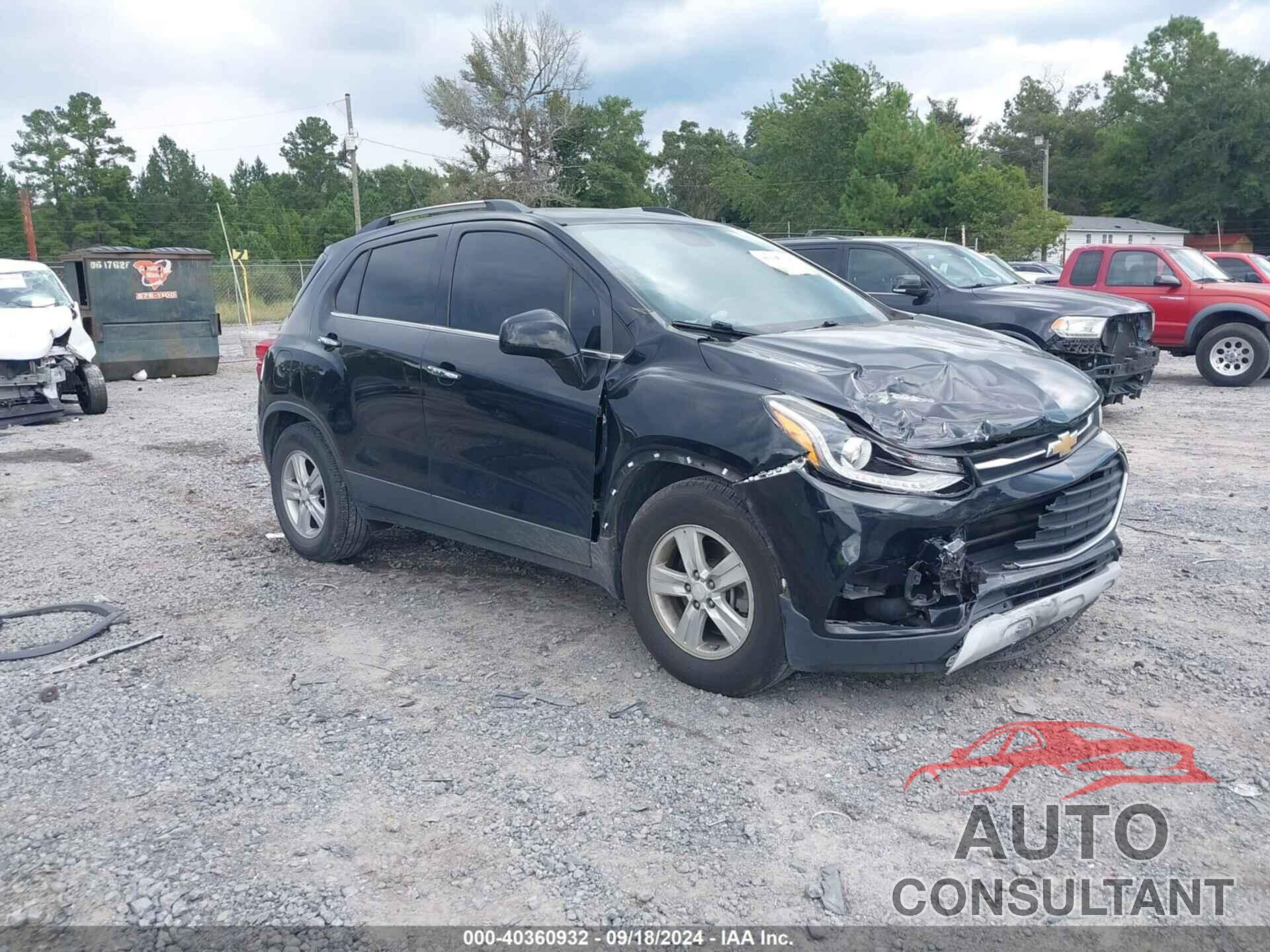 CHEVROLET TRAX 2017 - 3GNCJLSBXHL200965