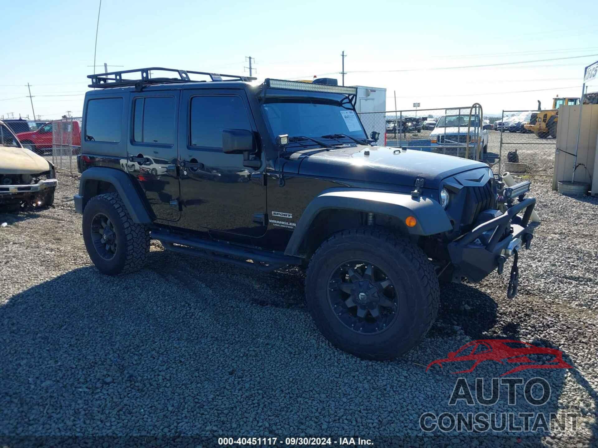 JEEP WRANGLER UNLIMITED 2016 - 1C4BJWDG4GL145115