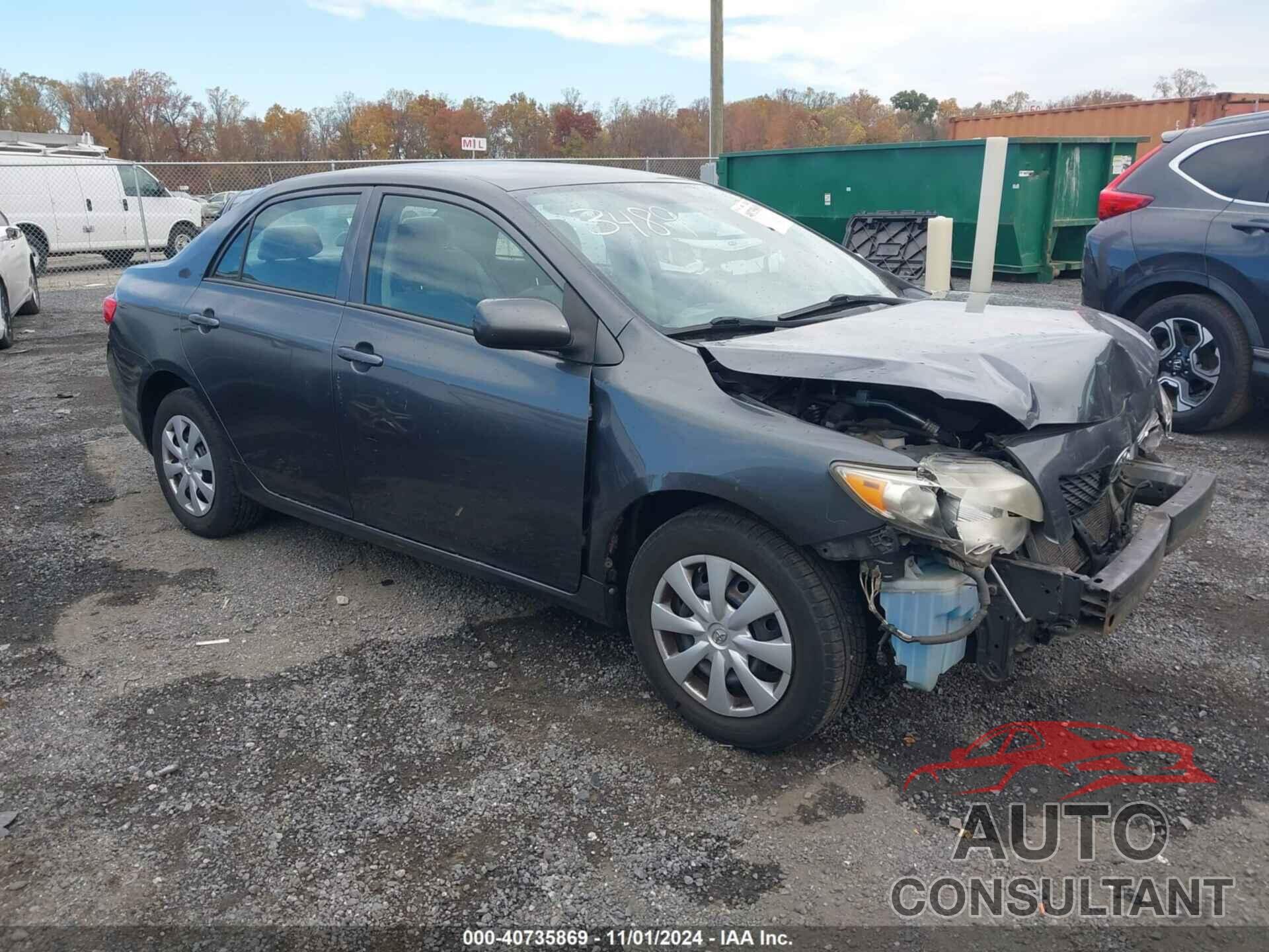 TOYOTA COROLLA 2010 - 2T1BU4EE5AC253489