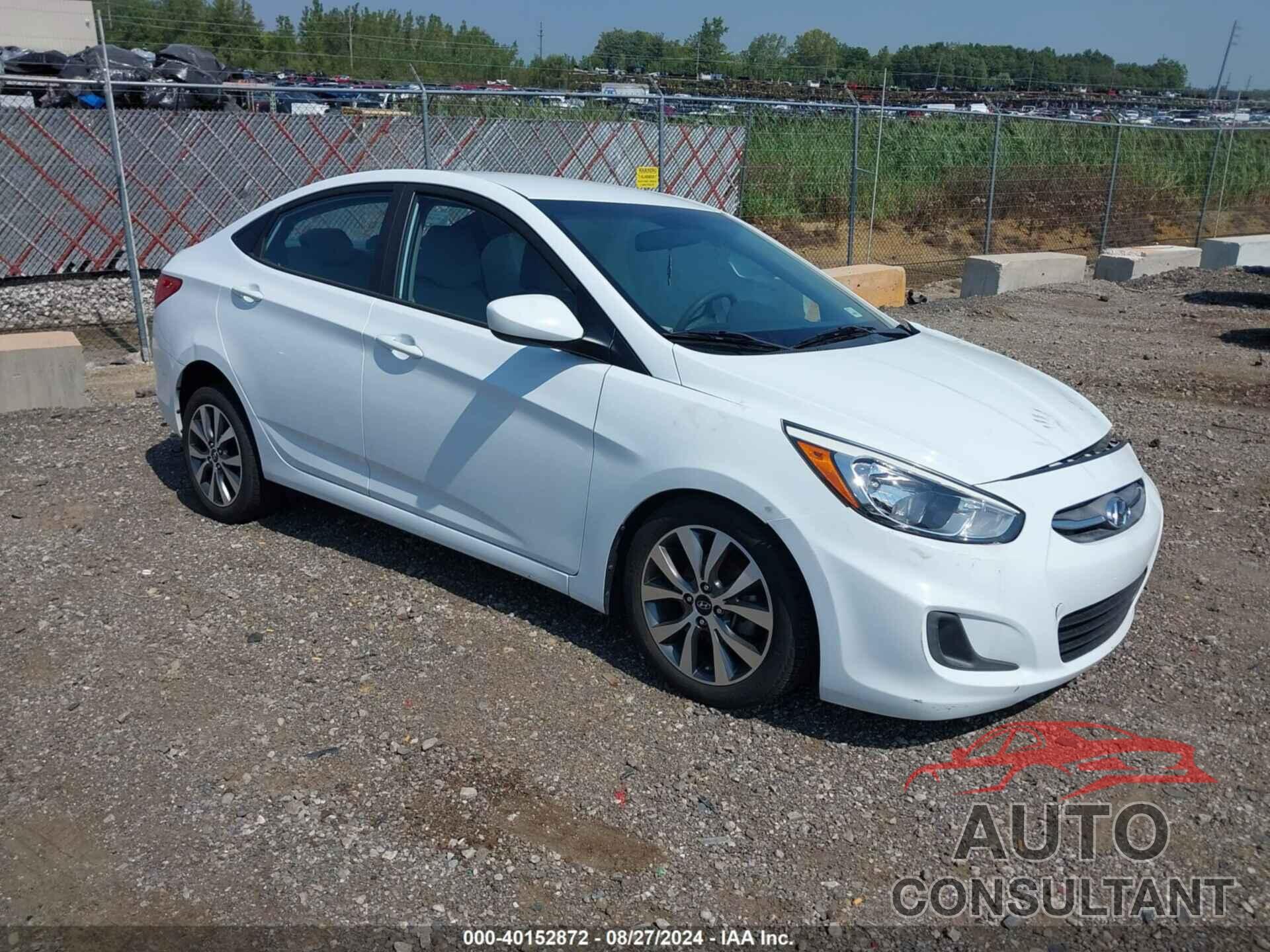 HYUNDAI ACCENT 2017 - KMHCT4AE6HU344342