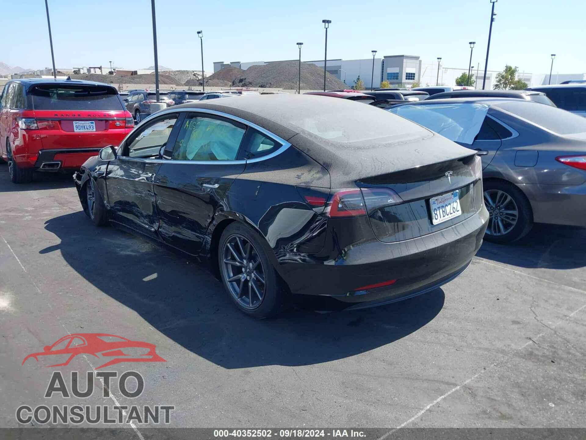 TESLA MODEL 3 2019 - 5YJ3E1EA4KF395861