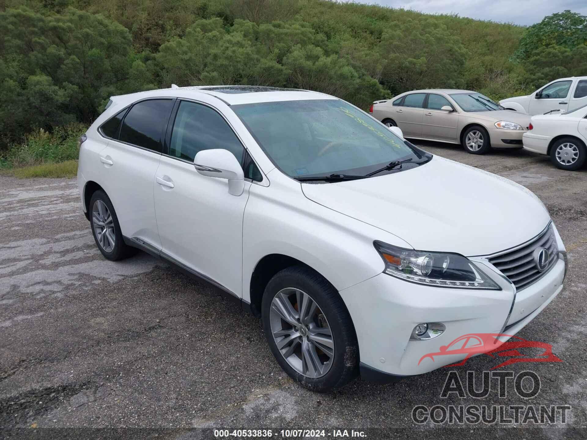 LEXUS RX 450H 2015 - 2T2ZB1BAXFC003723