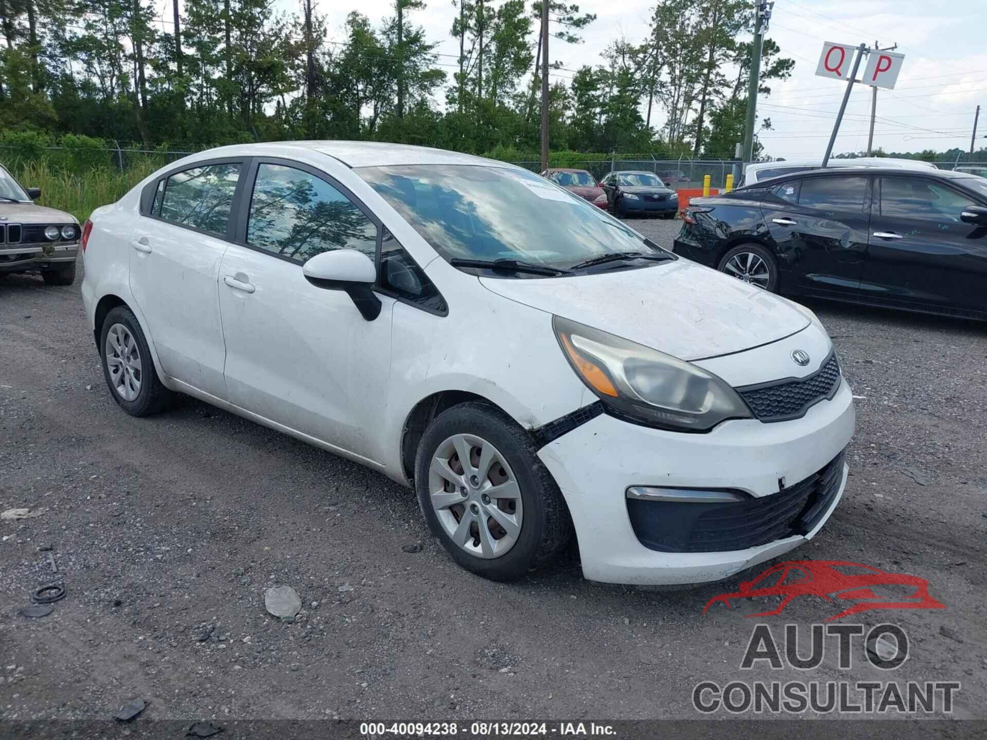 KIA RIO 2016 - KNADM4A33G6684147