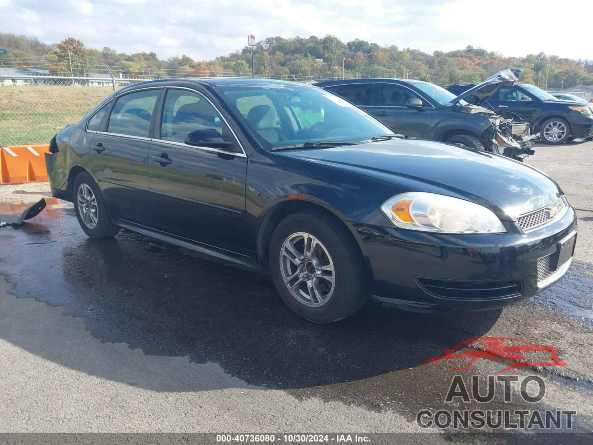 CHEVROLET IMPALA 2012 - 2G1WG5E35C1248865