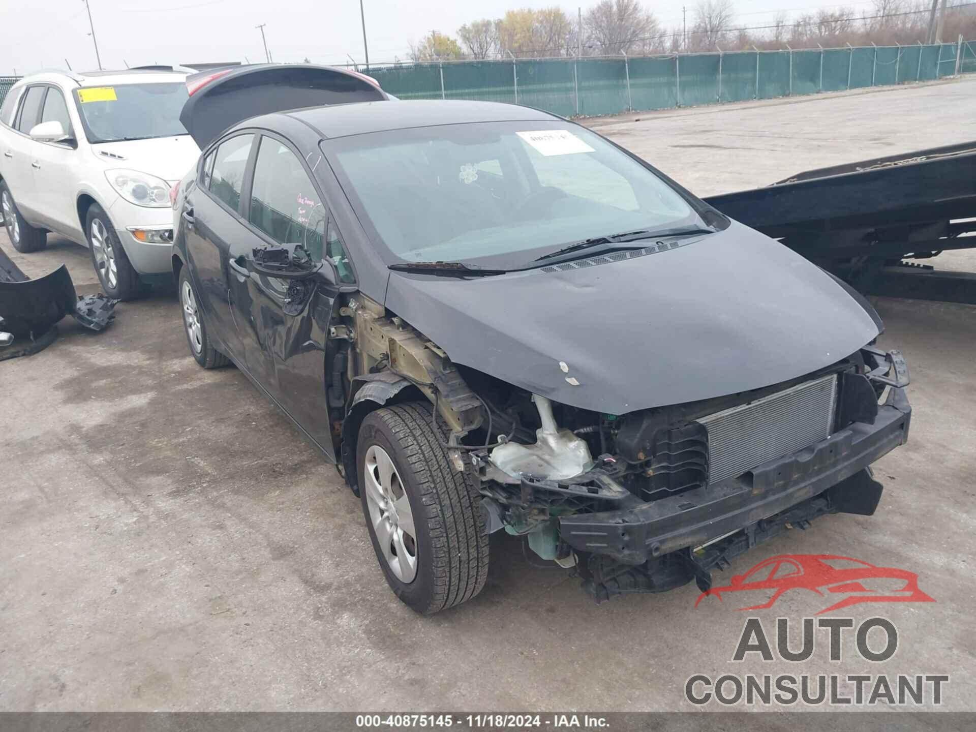 KIA FORTE 2015 - KNAFK4A64F5272087