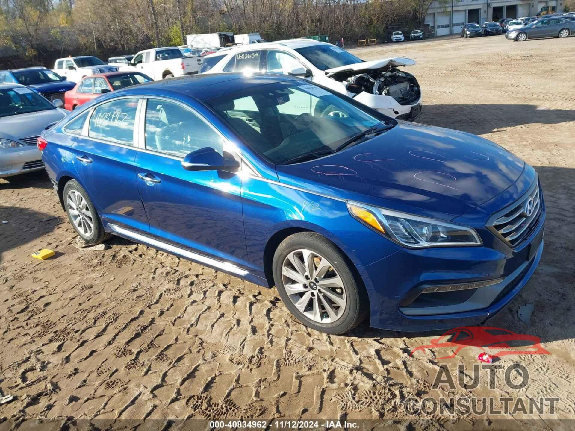 HYUNDAI SONATA 2017 - 5NPE34AF2HH575237