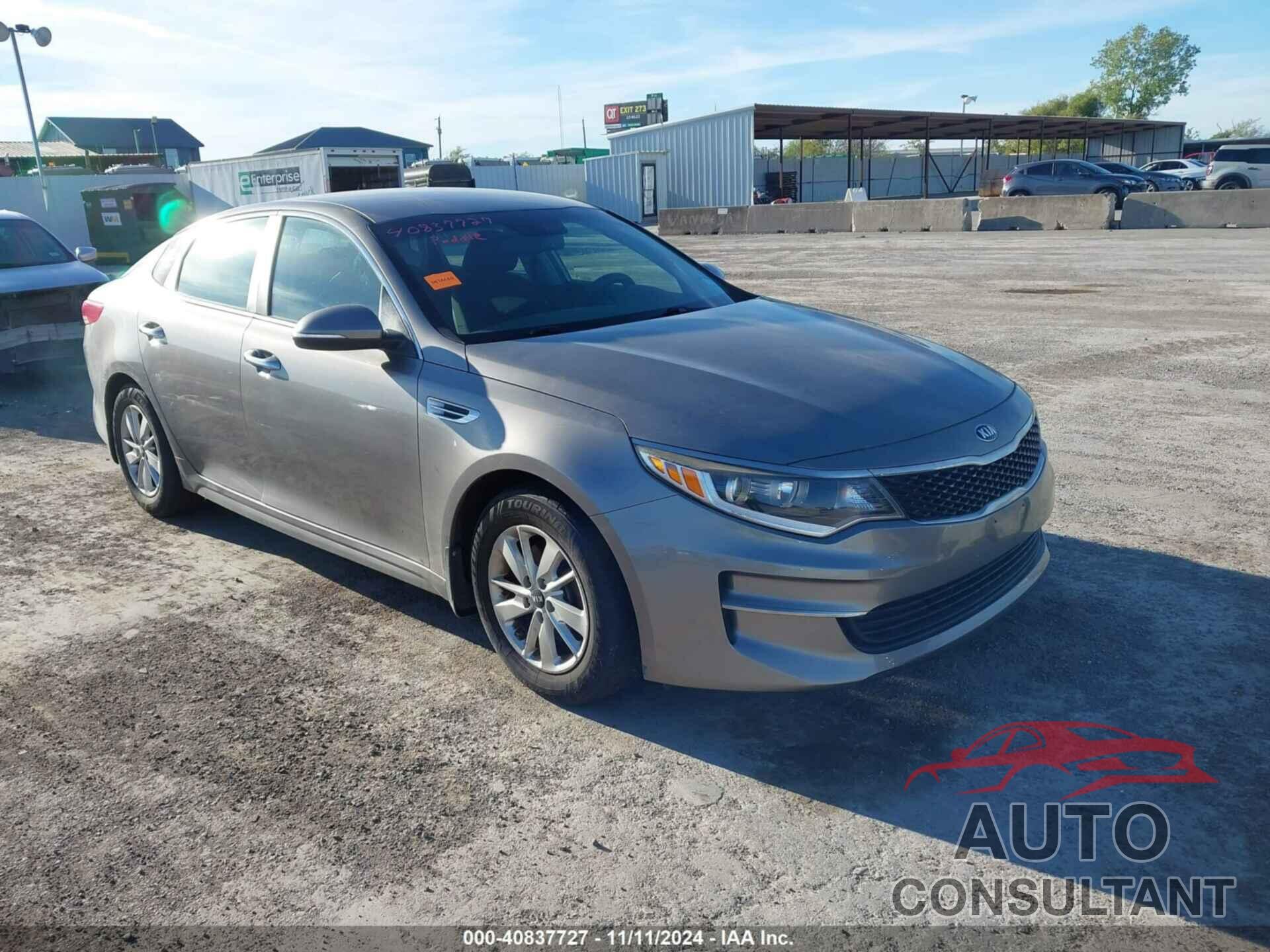 KIA OPTIMA 2016 - 5XXGT4L35GG096610