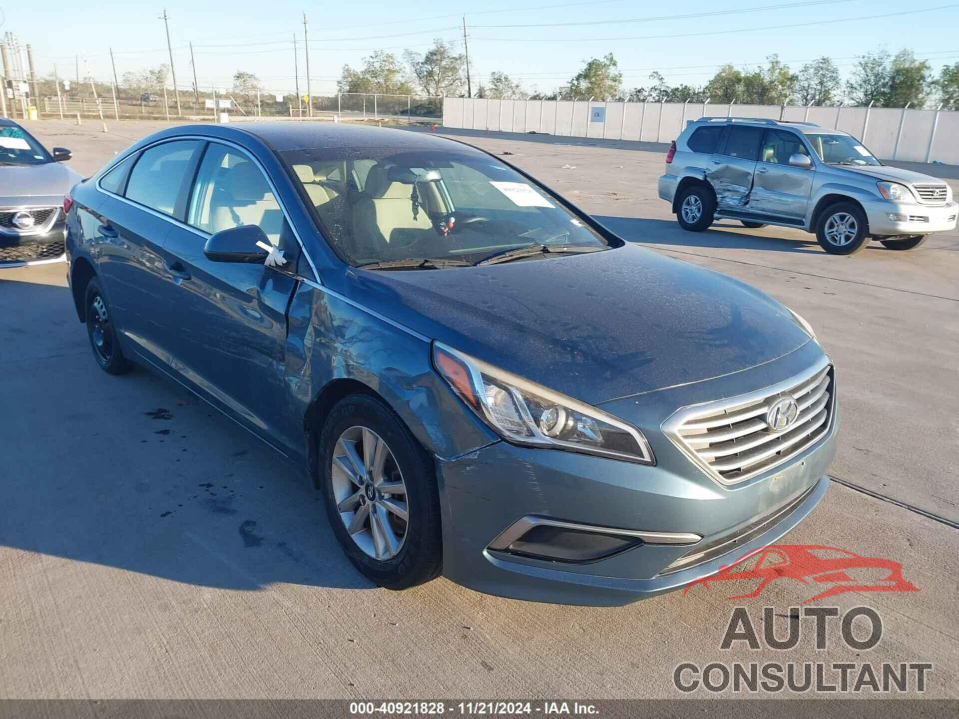 HYUNDAI SONATA 2016 - 5NPE24AF7GH403982