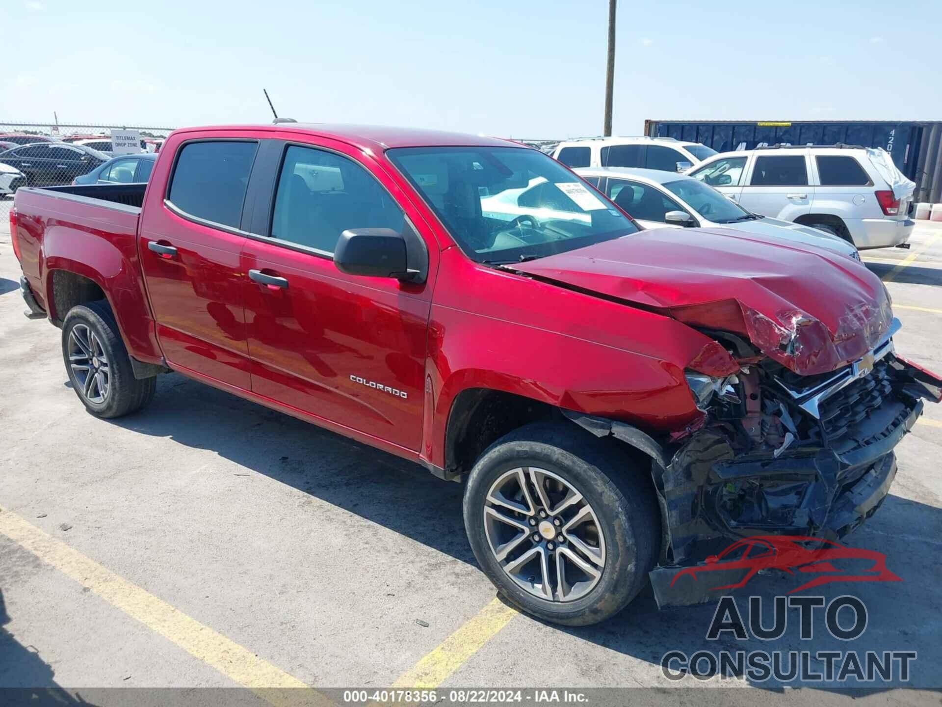 CHEVROLET COLORADO 2021 - 1GCGSBEA7M1189638