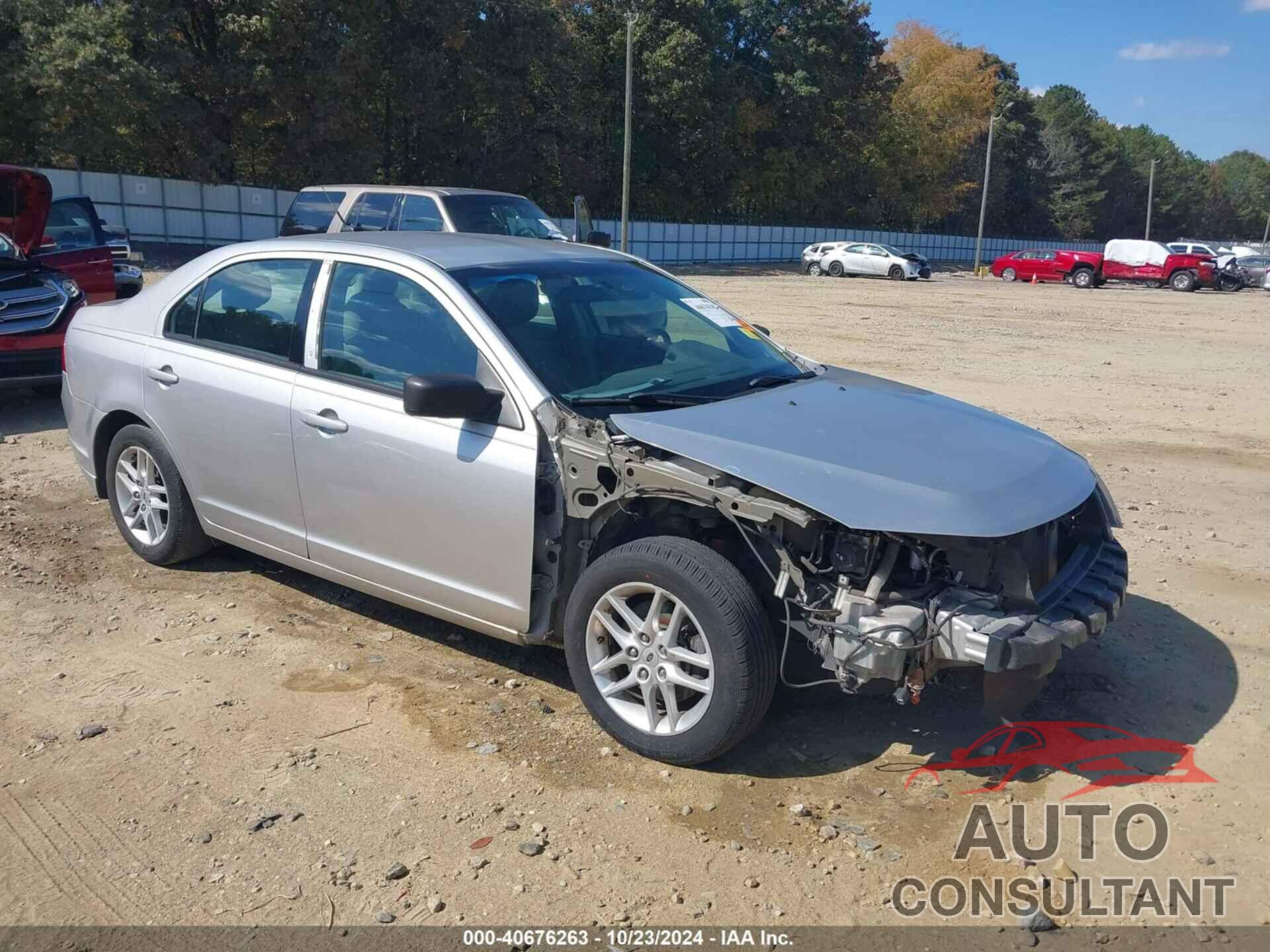 FORD FUSION 2012 - 3FAHP0GA5CR128483