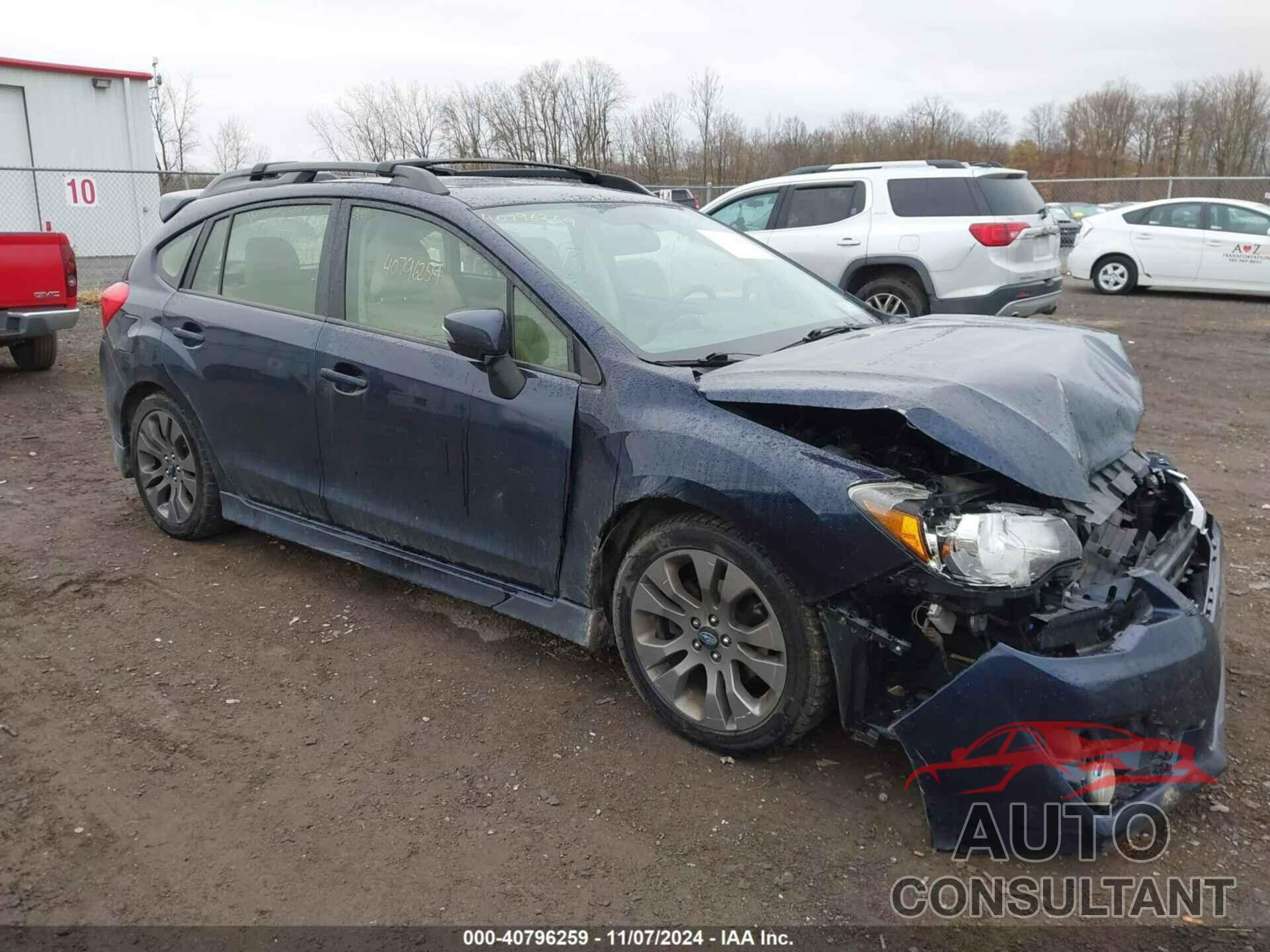 SUBARU IMPREZA 2016 - JF1GPAU62GH216996