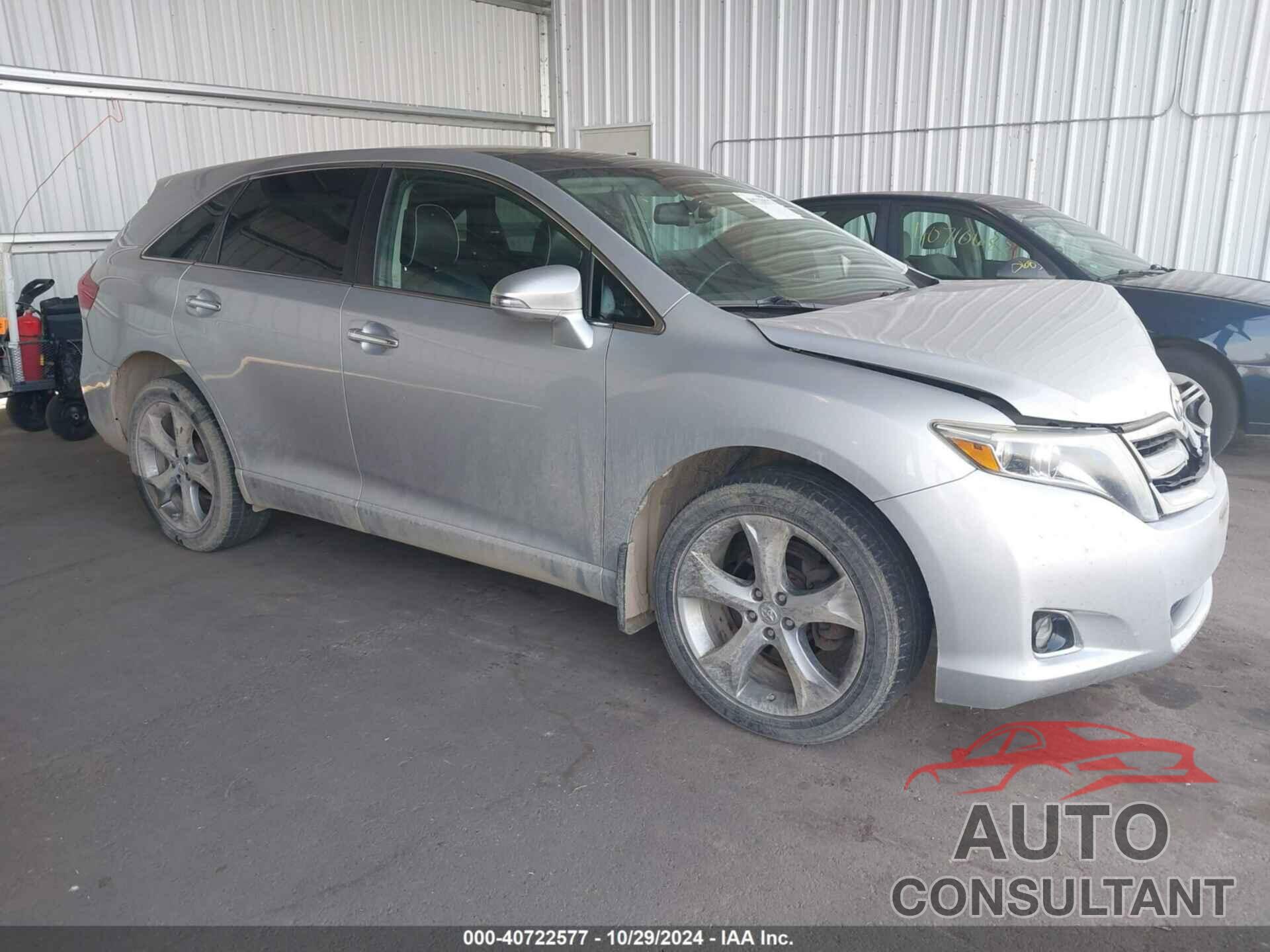 TOYOTA VENZA 2013 - 4T3BK3BB2DU080759
