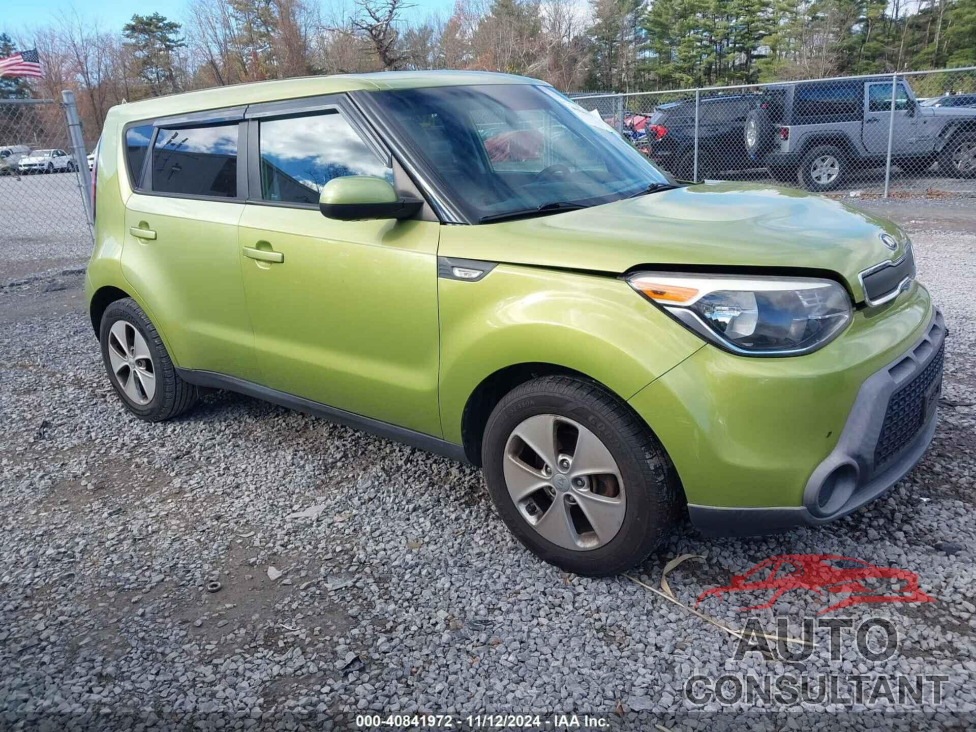 KIA SOUL 2014 - KNDJN2A21E7732637