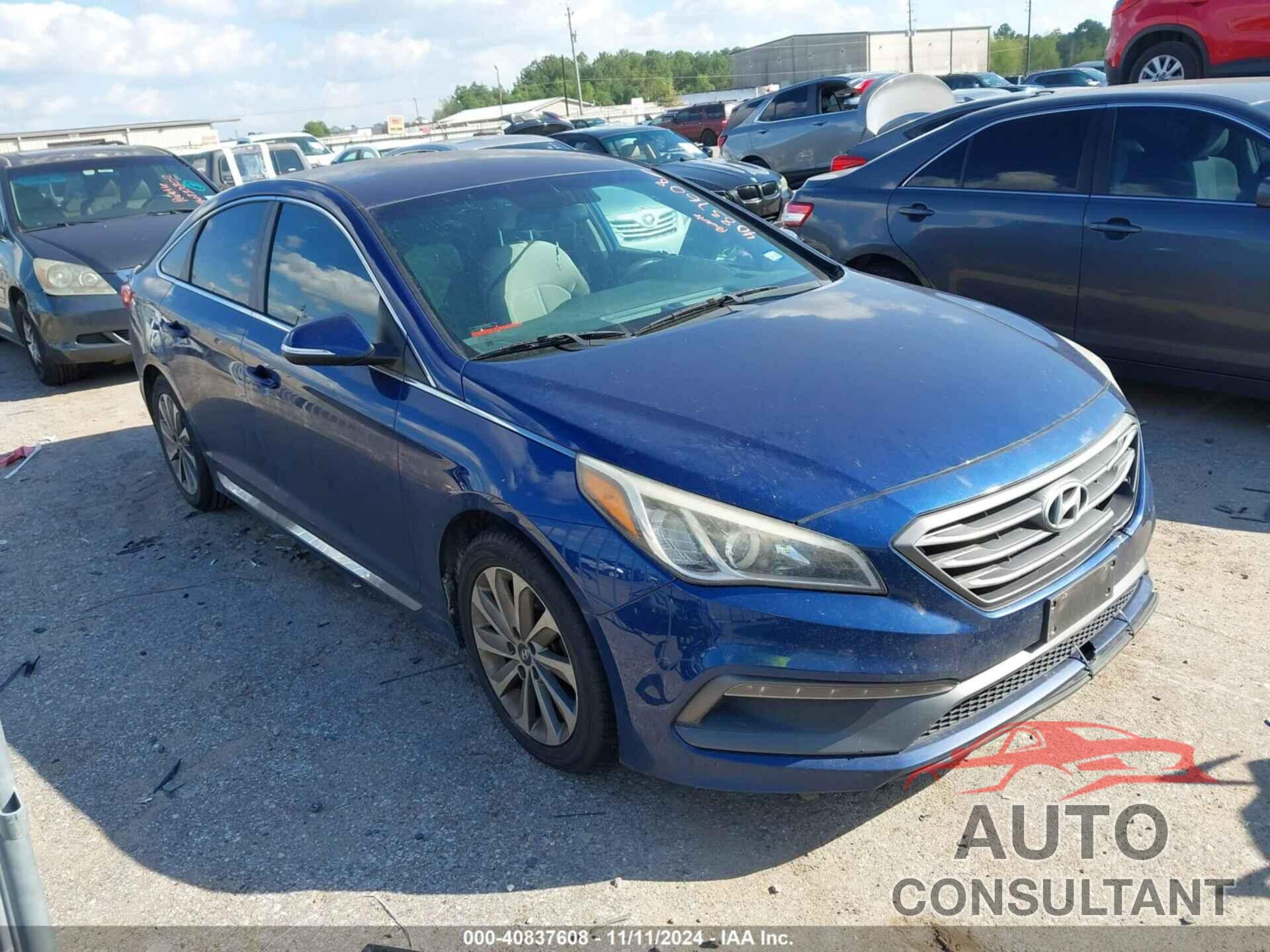 HYUNDAI SONATA 2016 - 5NPE34AF9GH261163
