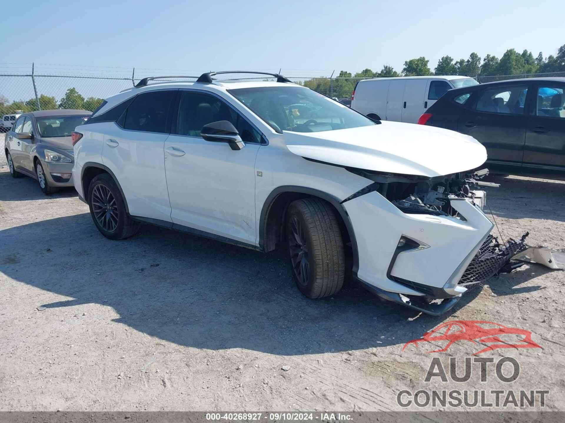 LEXUS RX 350 2016 - 2T2BZMCA0GC016446