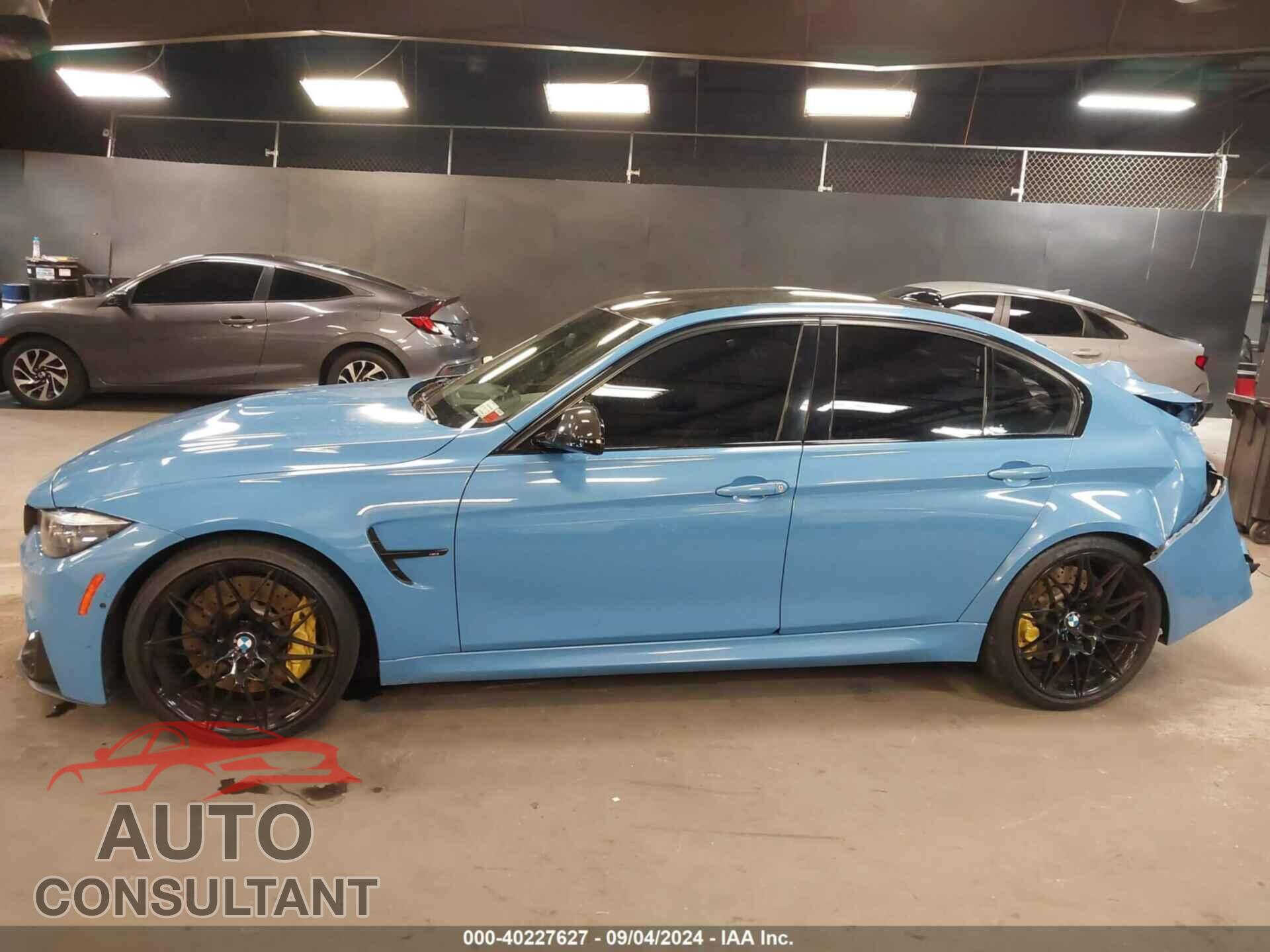 BMW M3 2018 - WBS8M9C59J5K99794