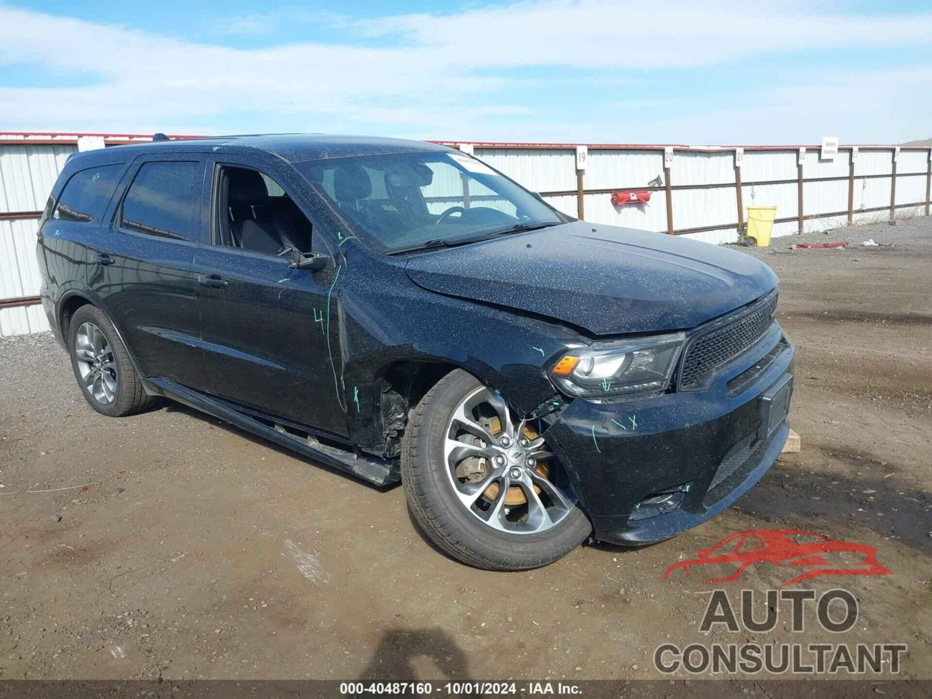 DODGE DURANGO 2019 - 1C4RDJDG1KC722653