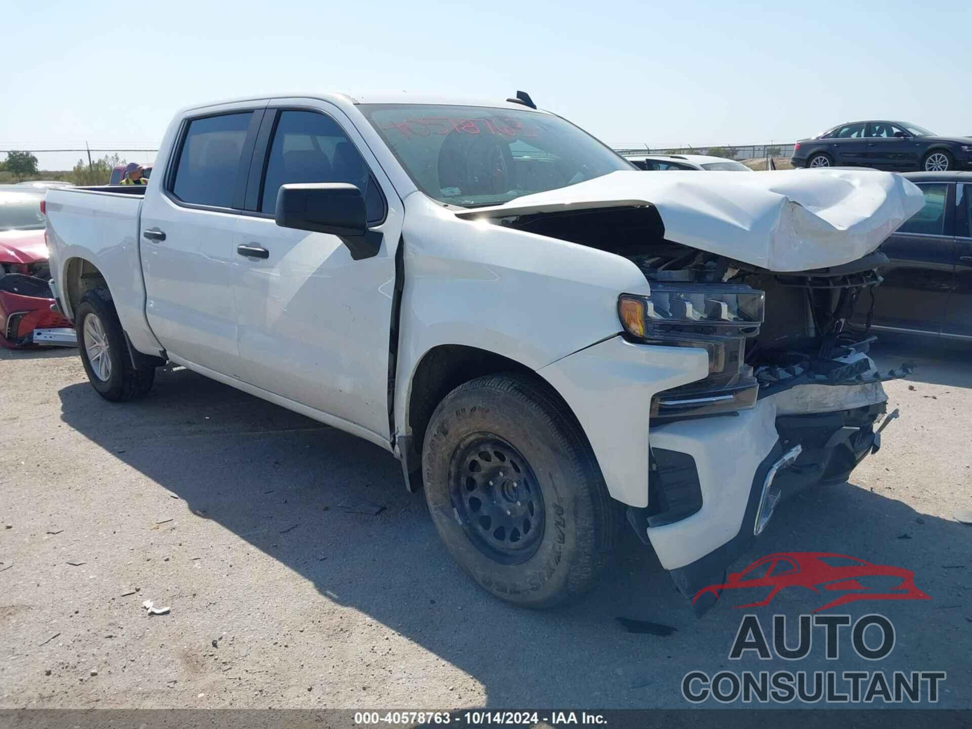 CHEVROLET SILVERADO 1500 2021 - 3GCPWBEK4MG204675