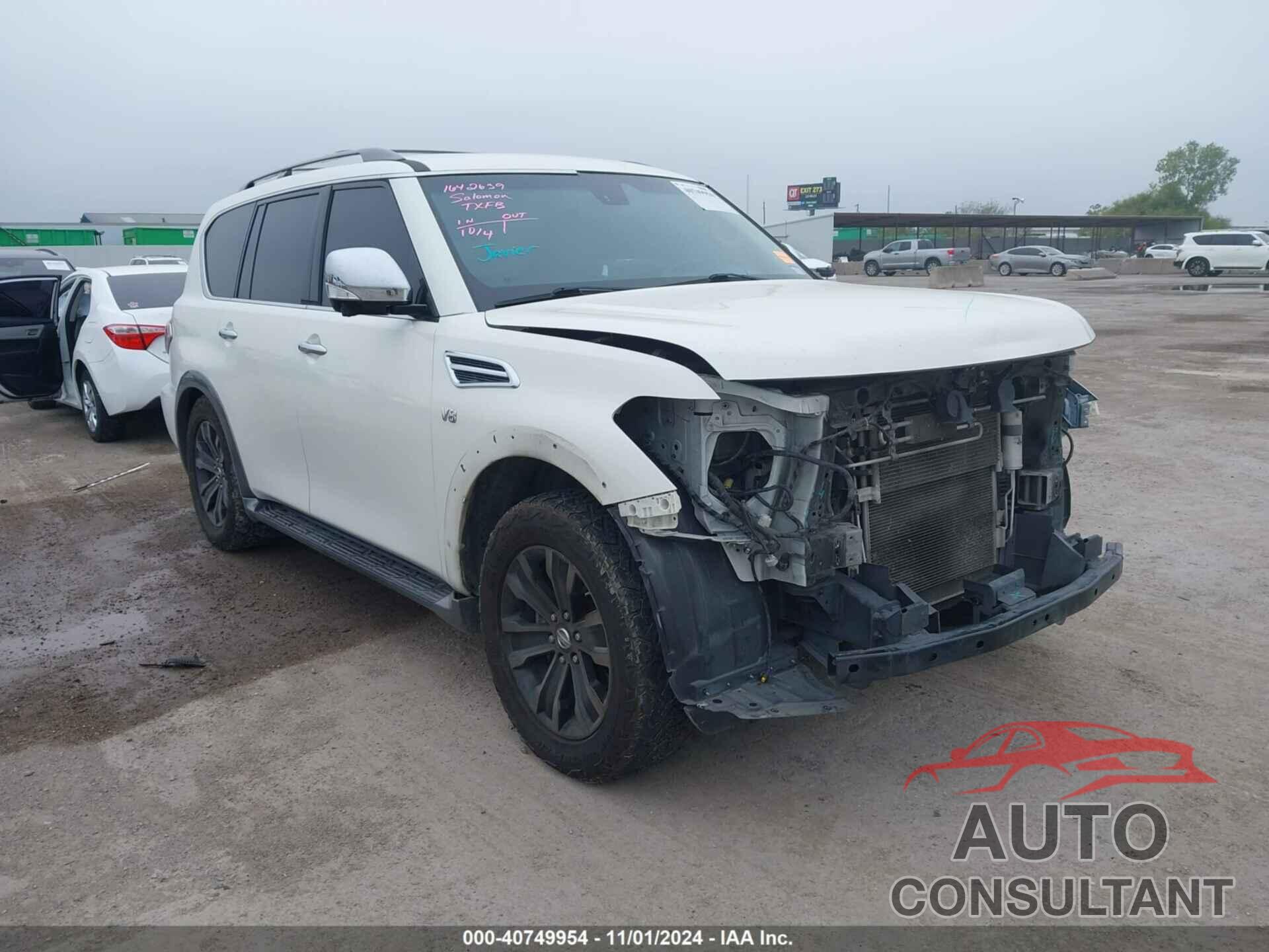 NISSAN ARMADA 2017 - JN8AY2ND4H9010031