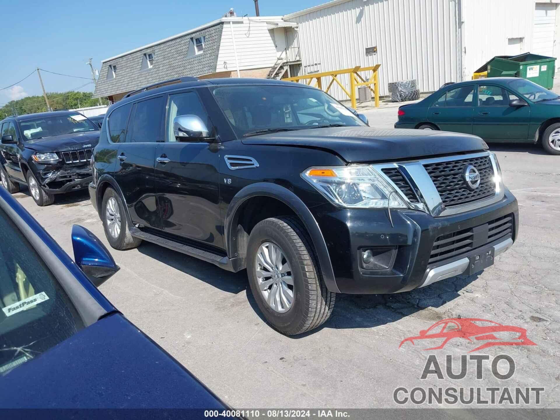 NISSAN ARMADA 2018 - JN8AY2NC8J9552813