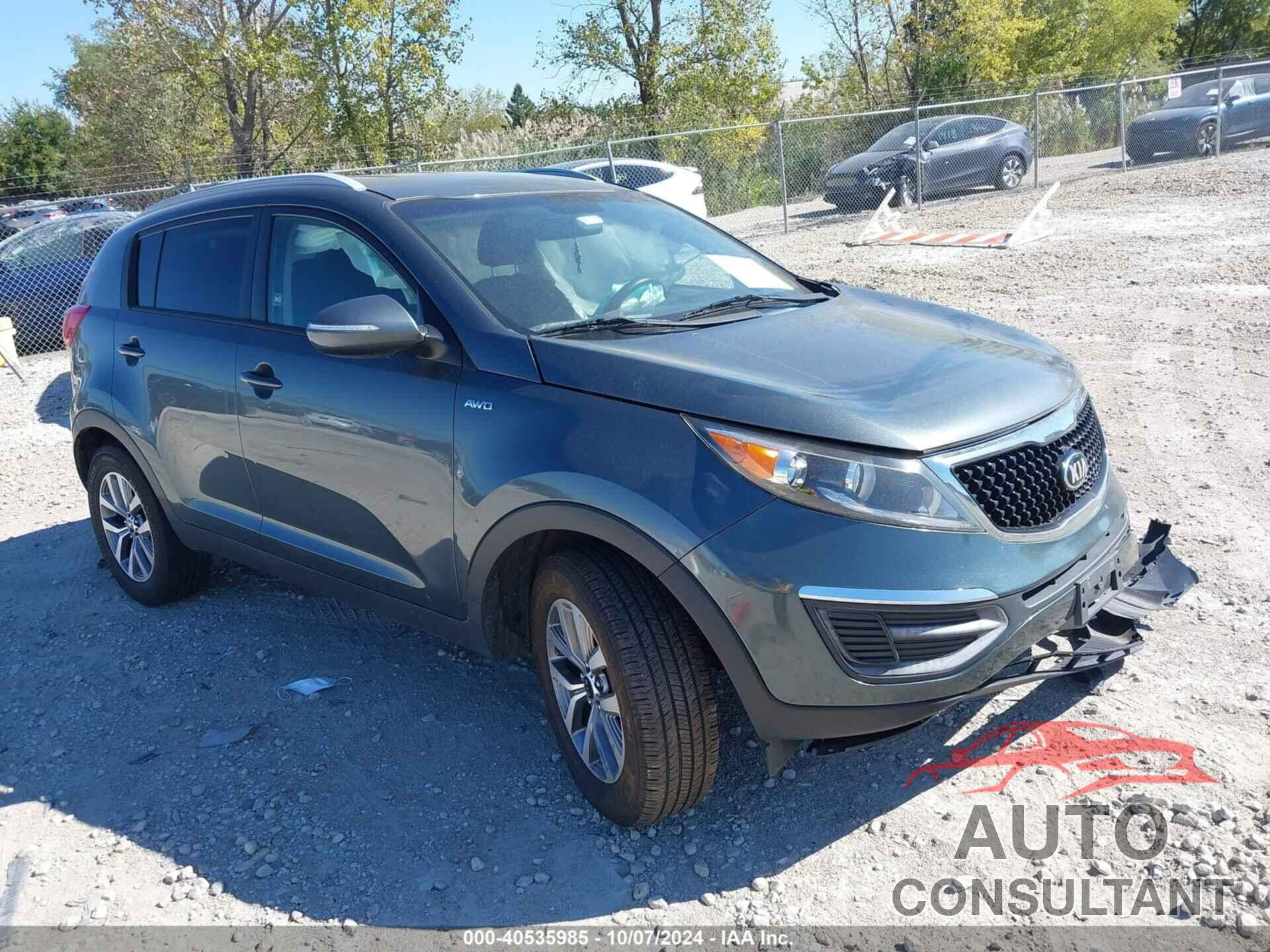 KIA SPORTAGE 2015 - KNDPBCAC4F7678236