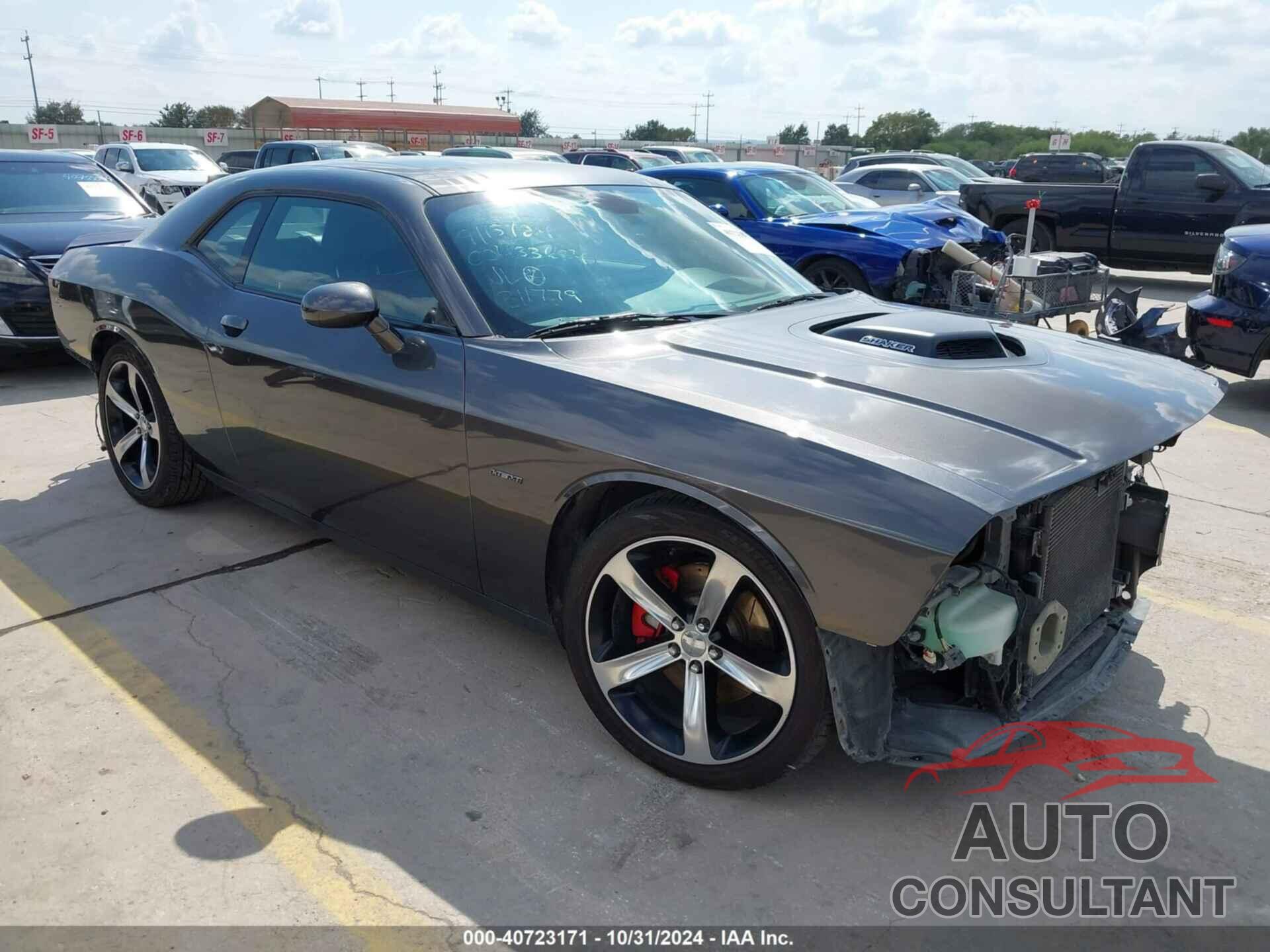 DODGE CHALLENGER 2016 - 2C3CDZBTXGH311779